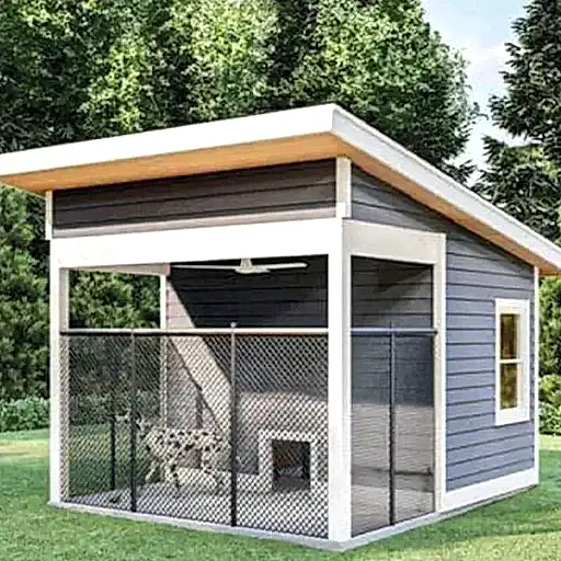 Özel Tasarım Ahşap Köpek Kulübesi İmalatı