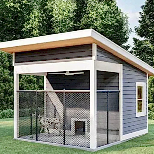 Özel Tasarım Ahşap Köpek Kulübesi İmalatı