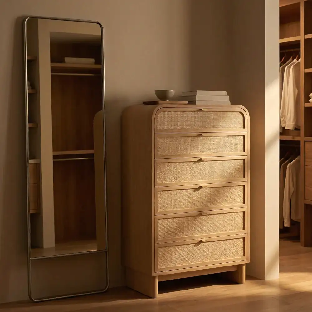 Ahşap Hazeran Dolap