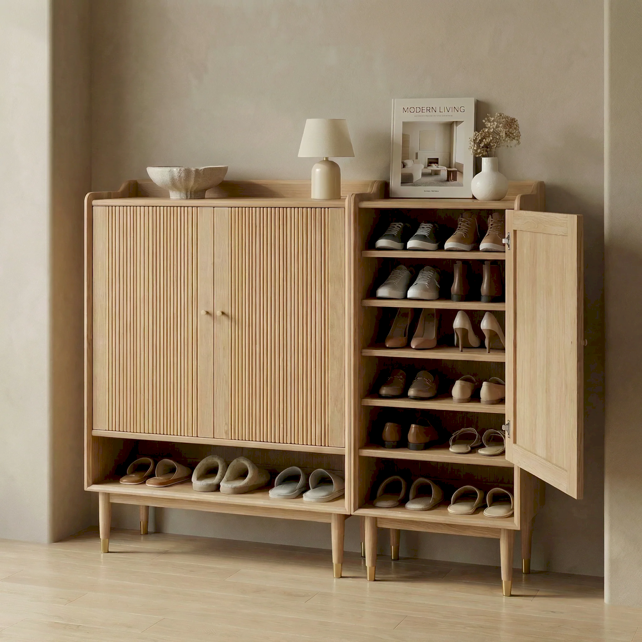 Ahşap Ayakkabılık