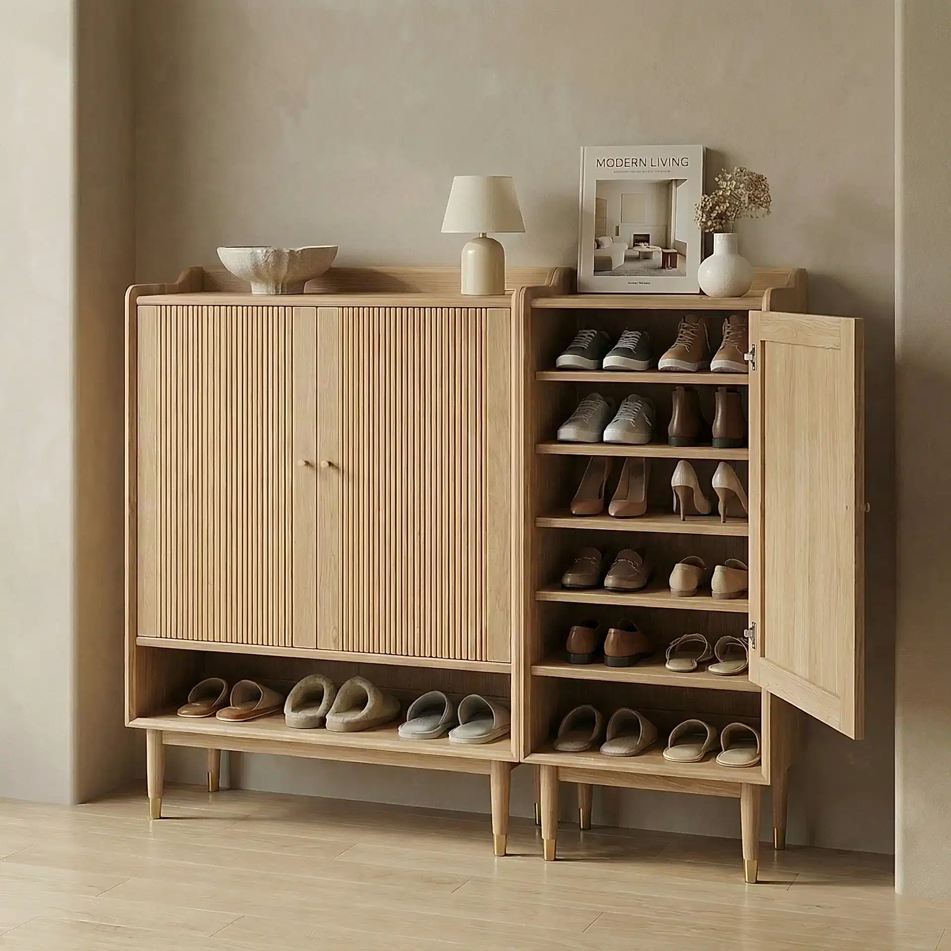 Ahşap Ayakkabılık