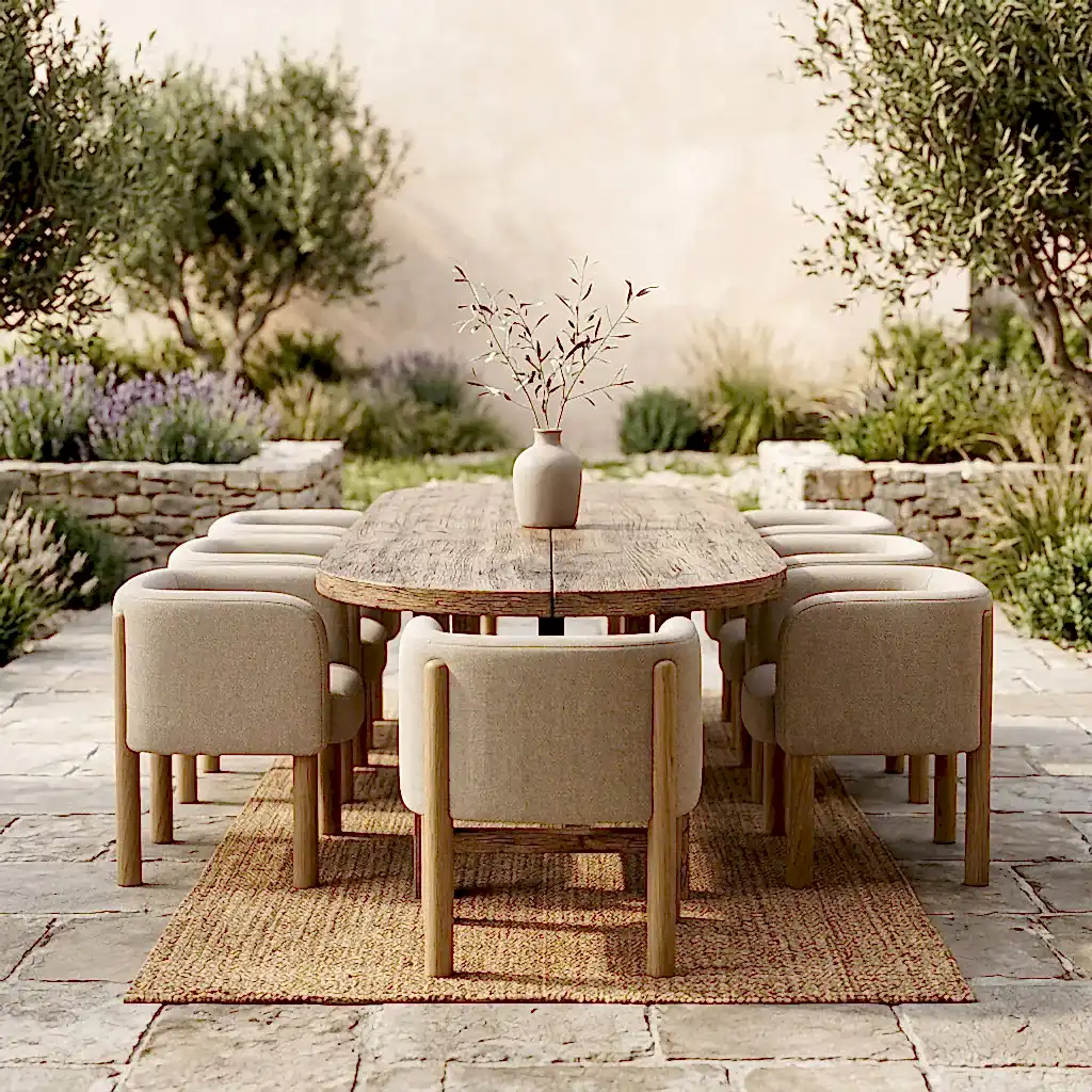 Ahşap Bahçe Masa Takımı