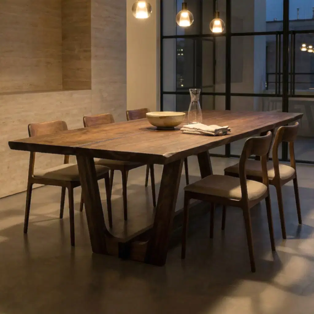 Ahşap Yemek Masası