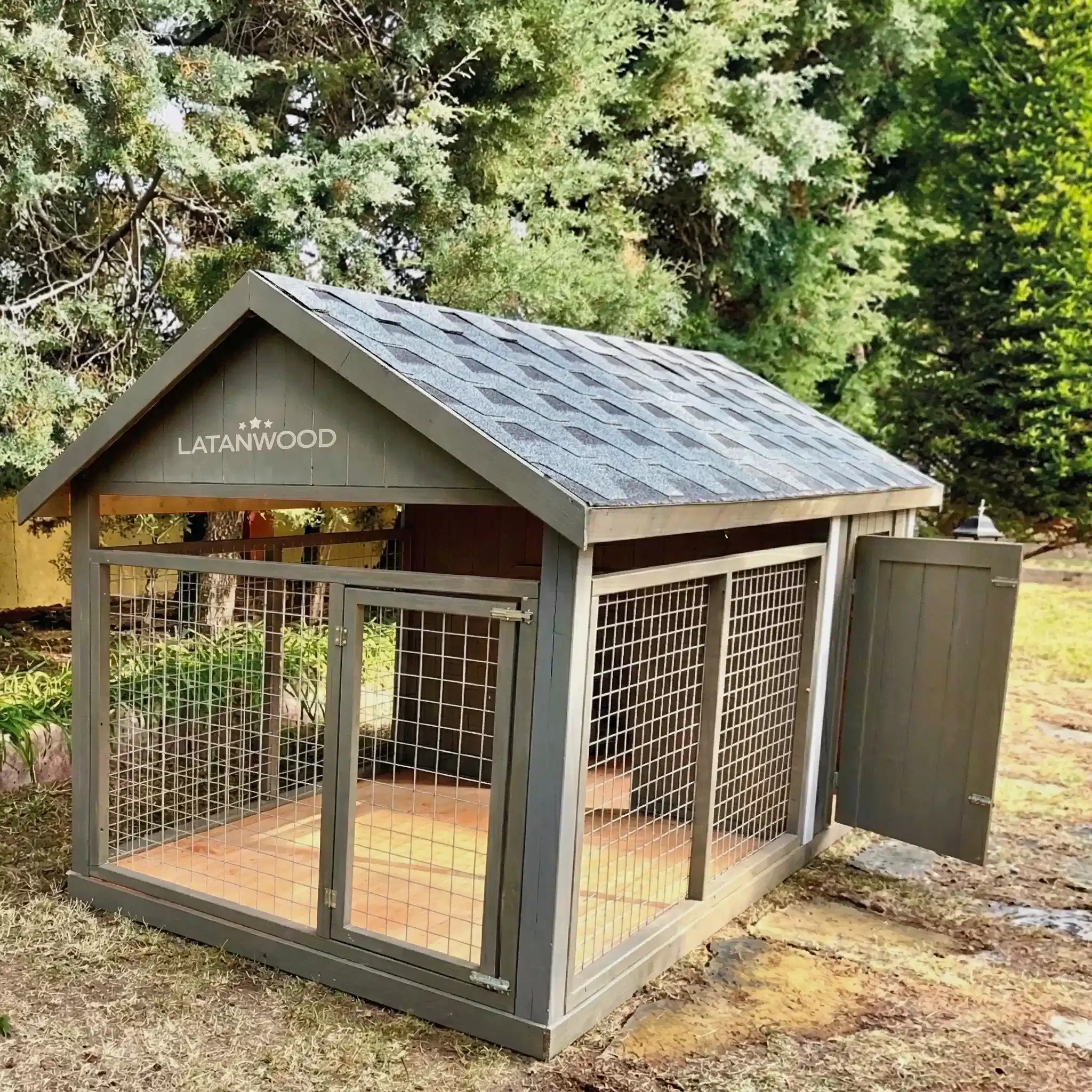 Boxy Ahşap Köpek Kulübesi