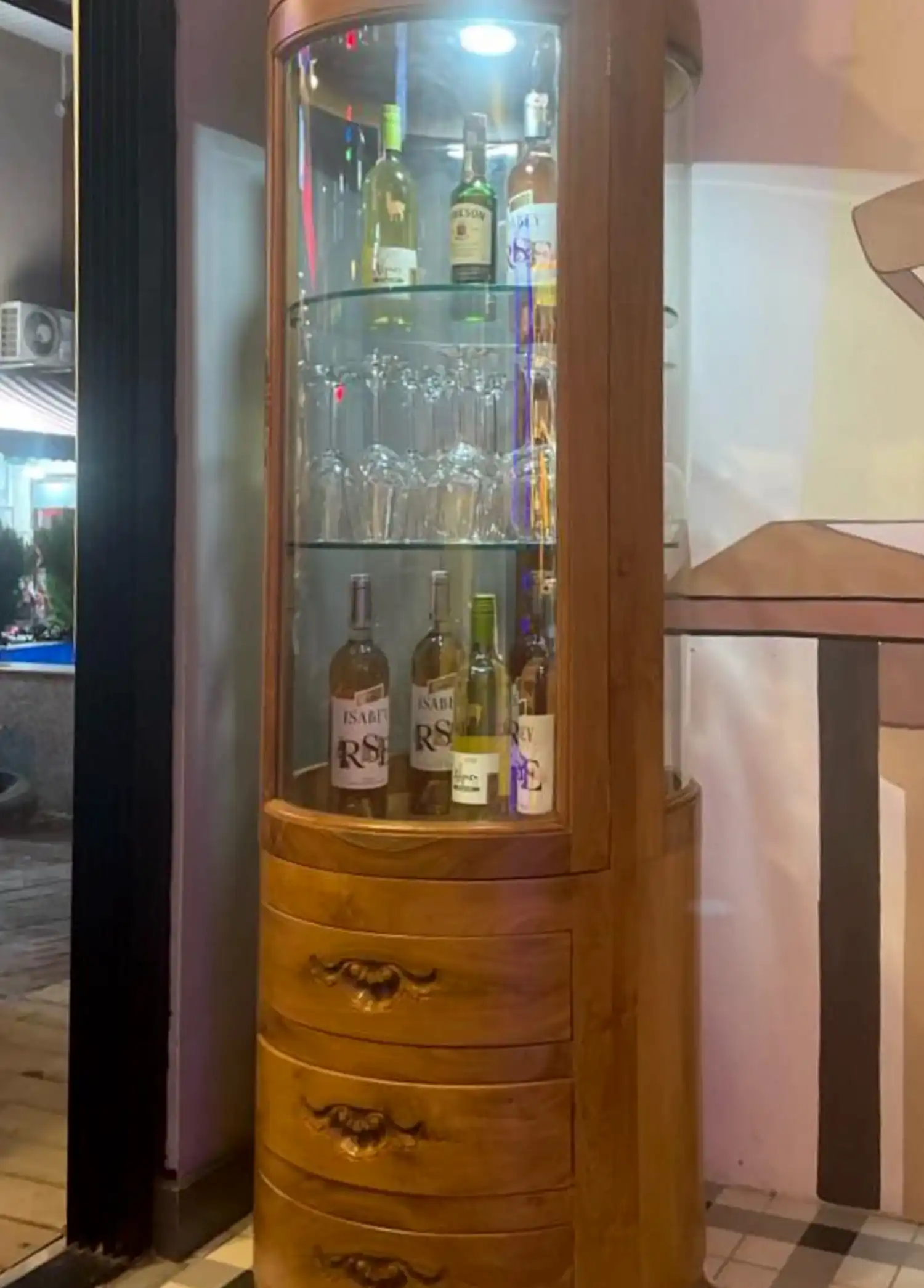 Teak Şaraplık & Büfe