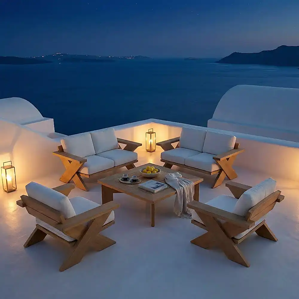 Adrett Bahçe Oturma Grubu