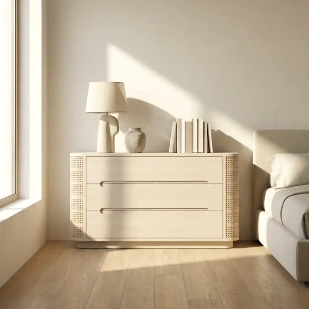 Athena Hazeranlı Ahşap Şifonyer