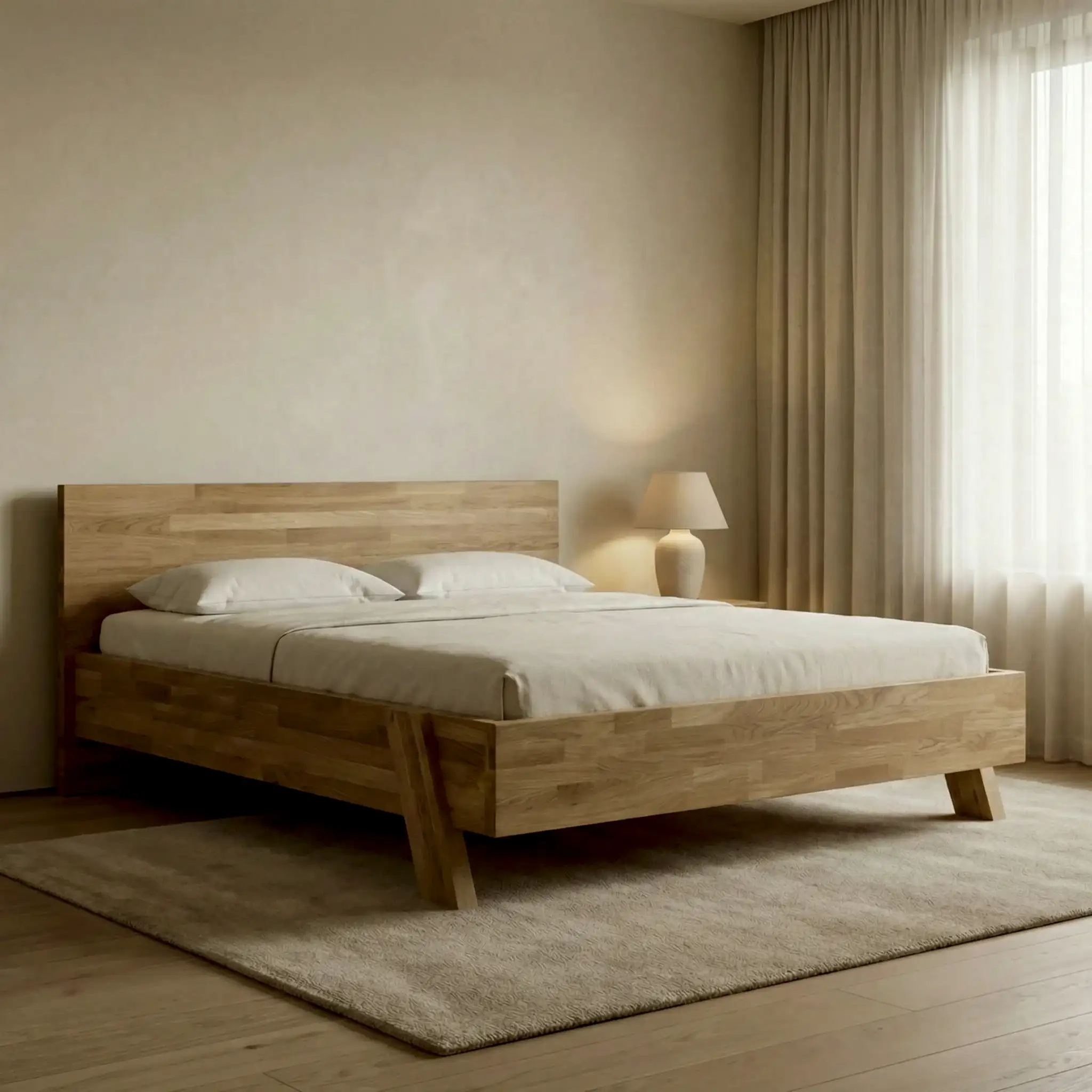 Brick Ahşap Karyola