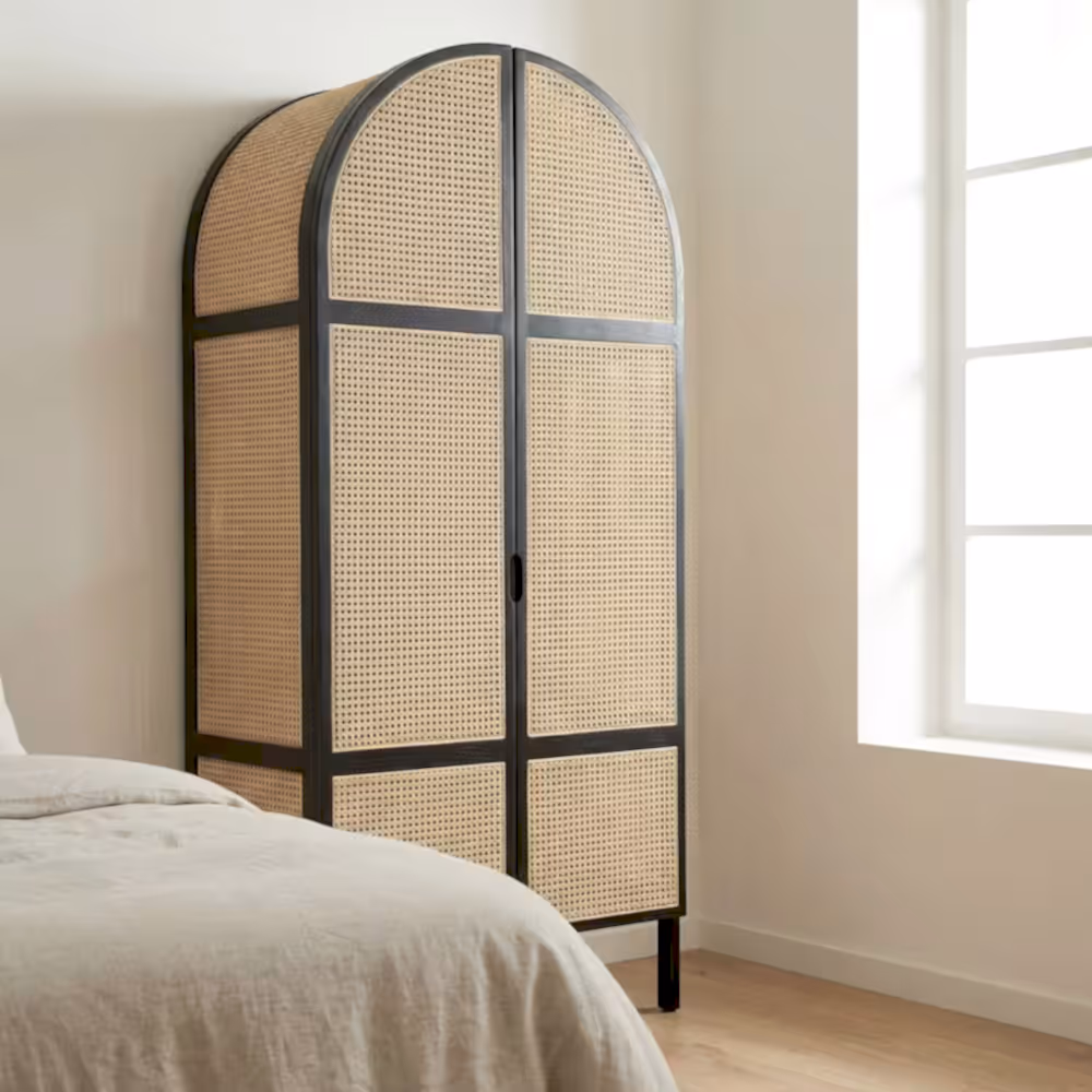 Cage Hazeranlı Ahşap Gardırop