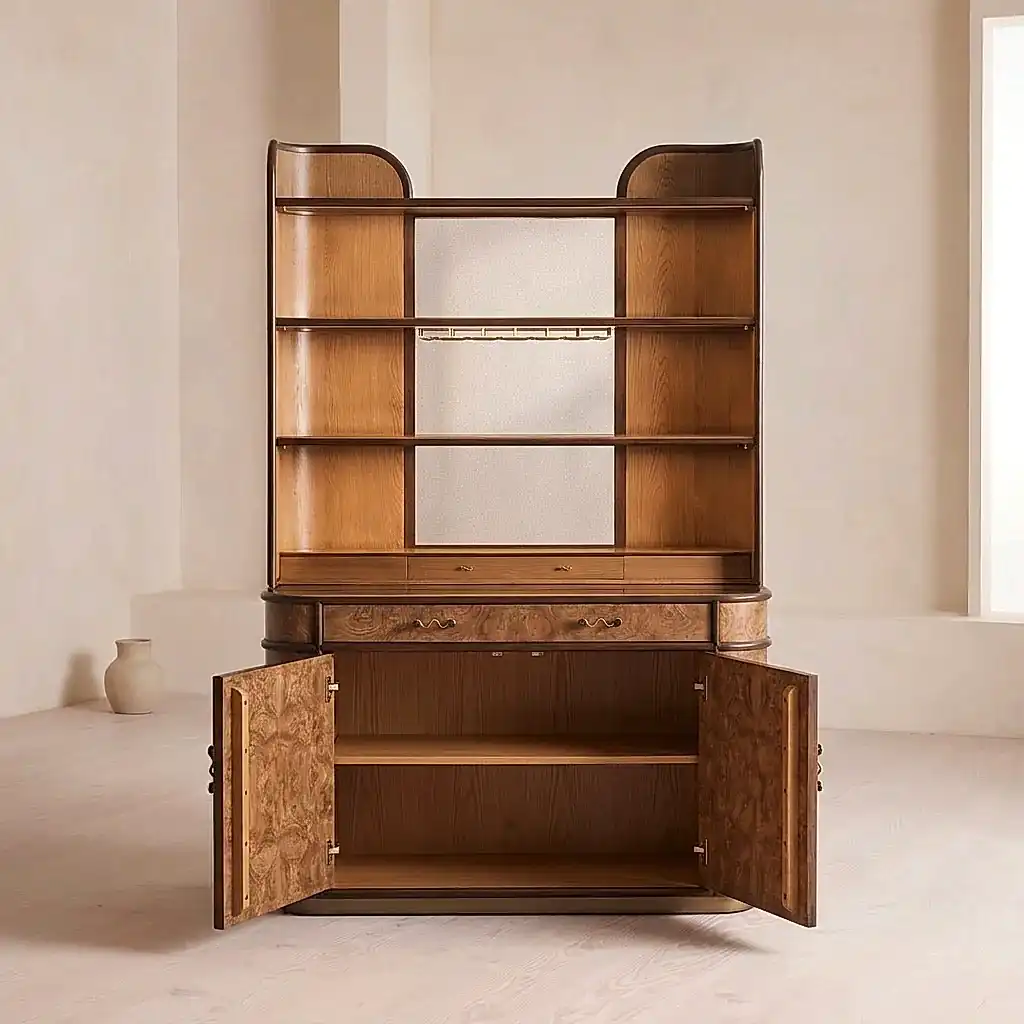 Chiara Ahşap Şarap & Bar Dolap