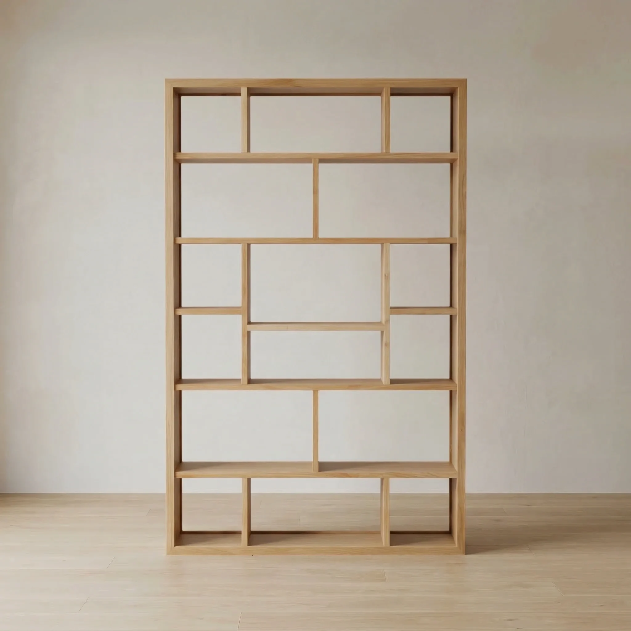 Clarita Ahşap Kitaplık