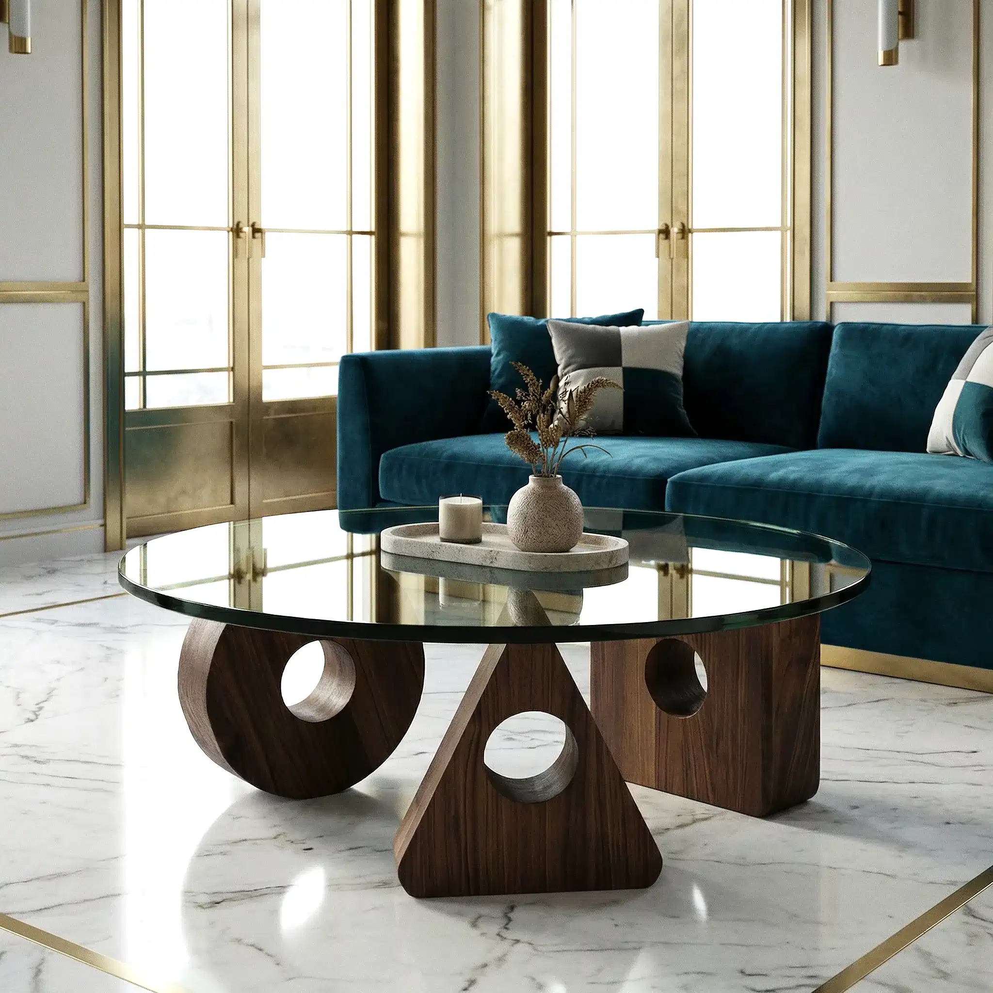 Cosmos Ahşap Orta Sehpa