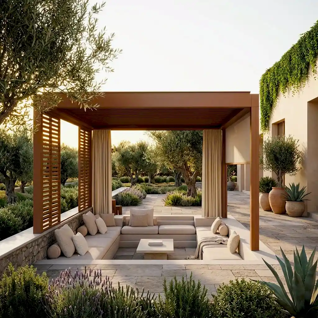 Curvio Ahşap Pergola