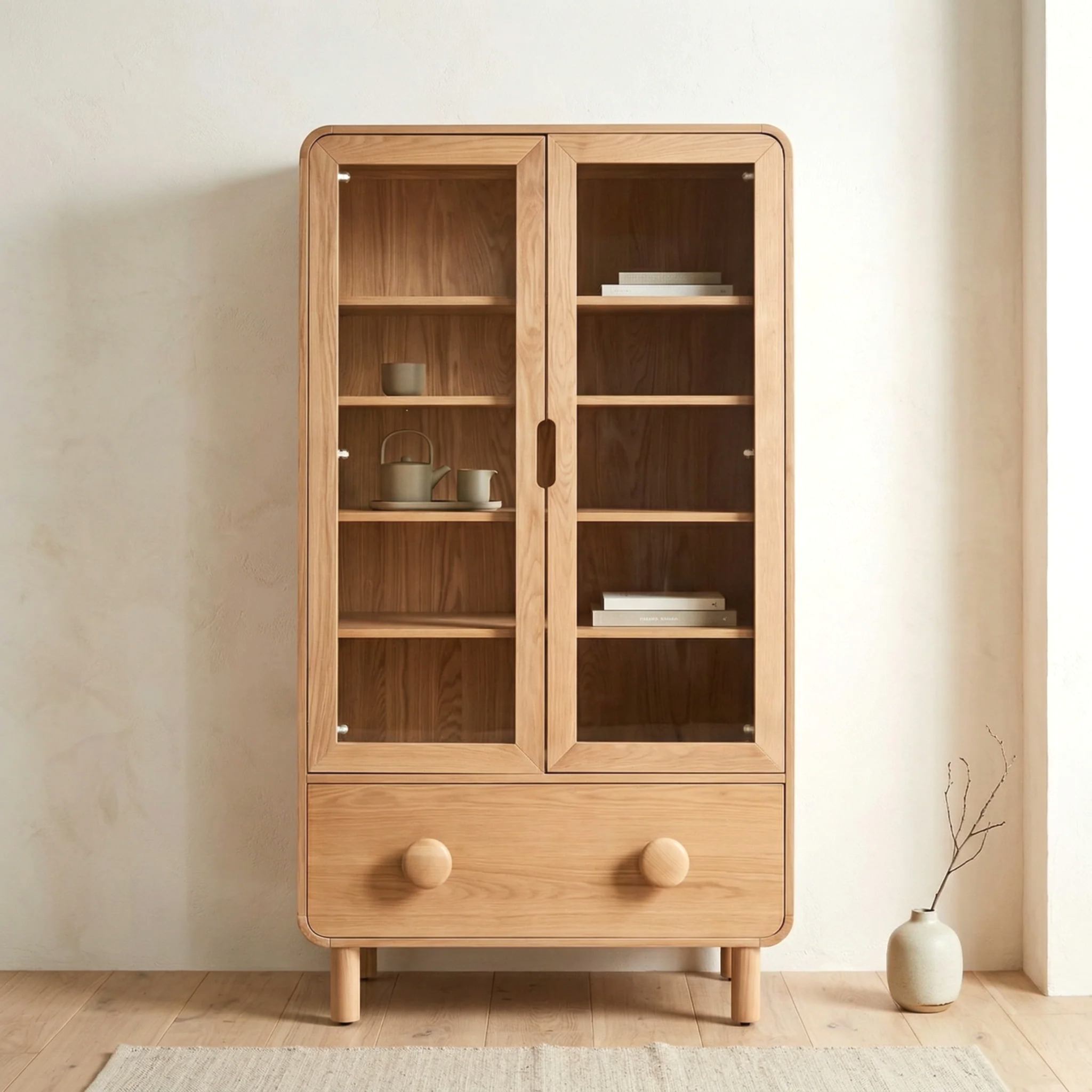 Dane Ahşap Büfe & Kitaplık