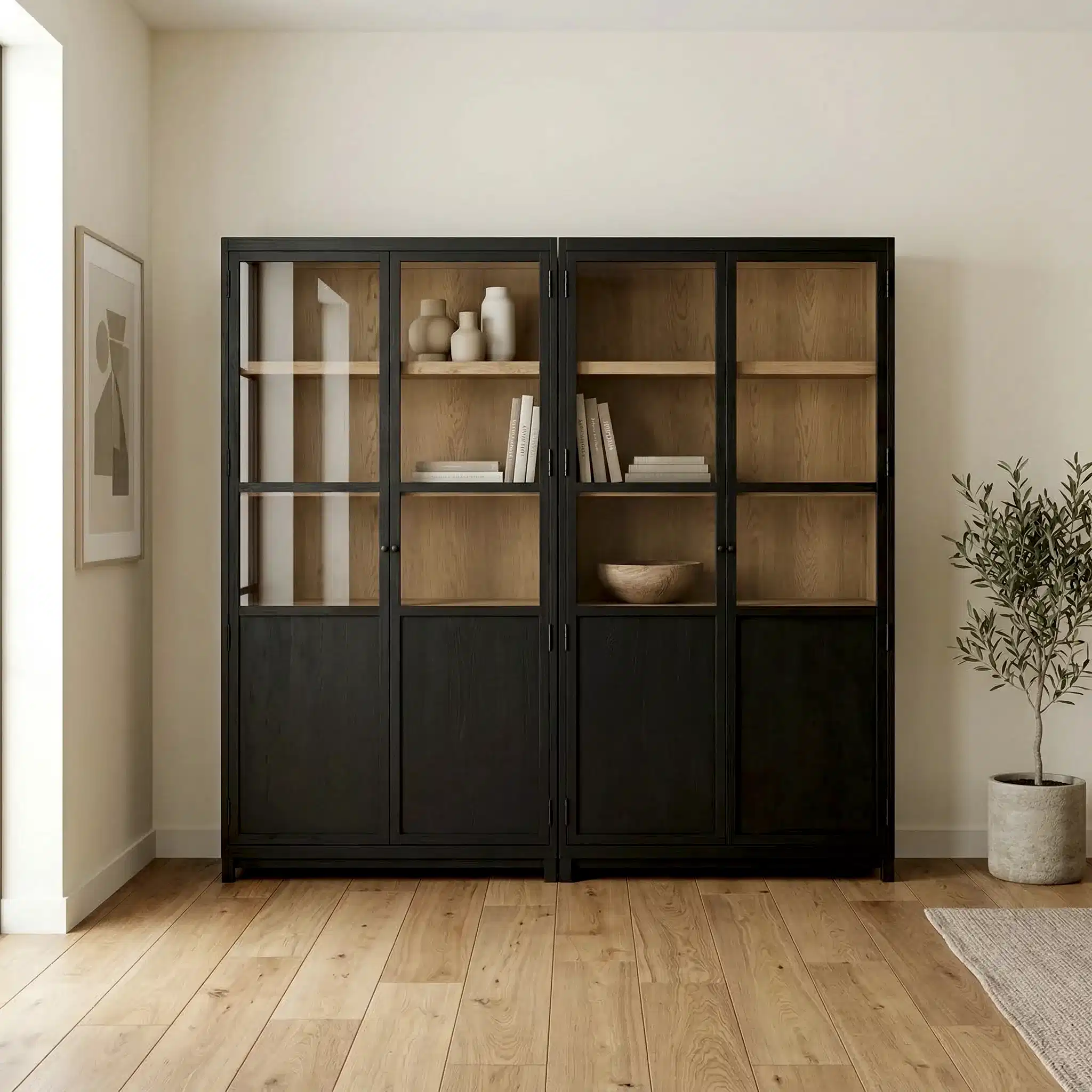 Elpron Ahşap Büfe & Kitaplık