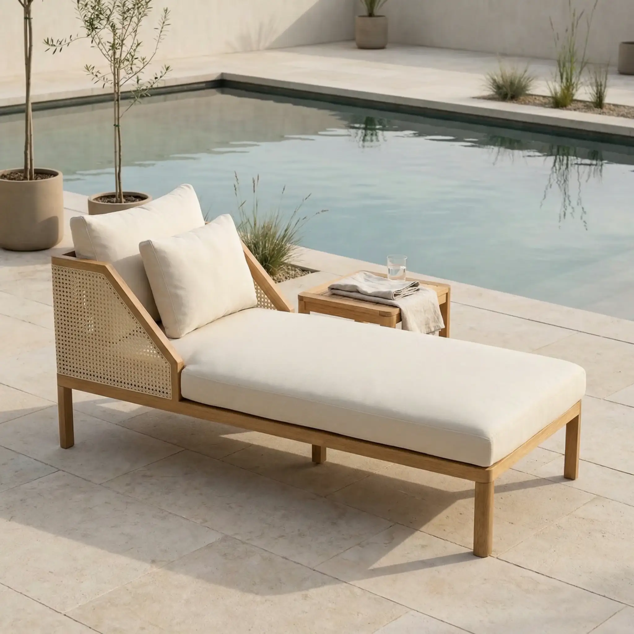 Elysium Hazeranlı Ahşap Daybed