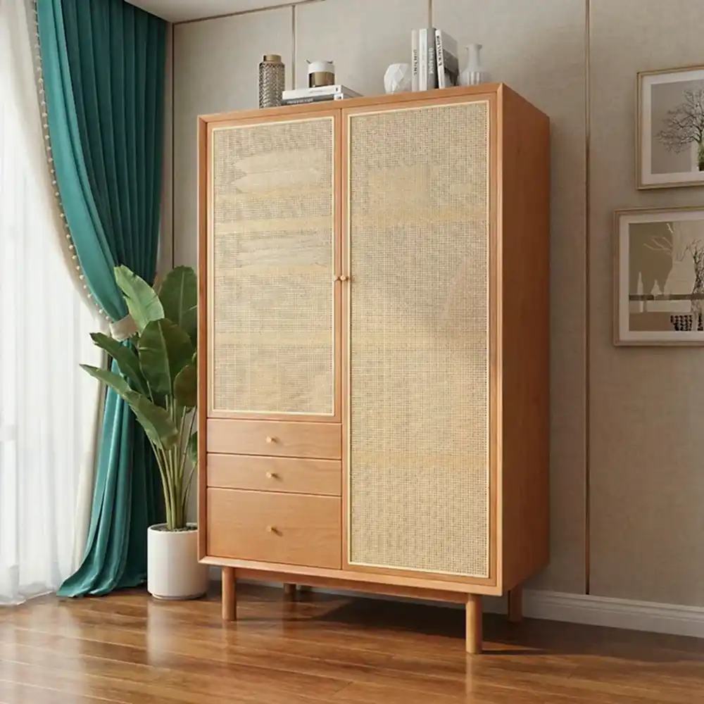 Enso Hazeranlı Ahşap Gardırop