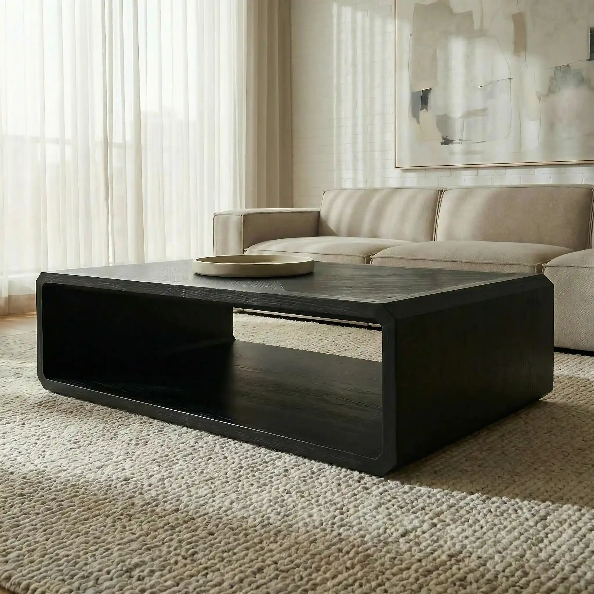 Gabriella Ahşap Orta Sehpa