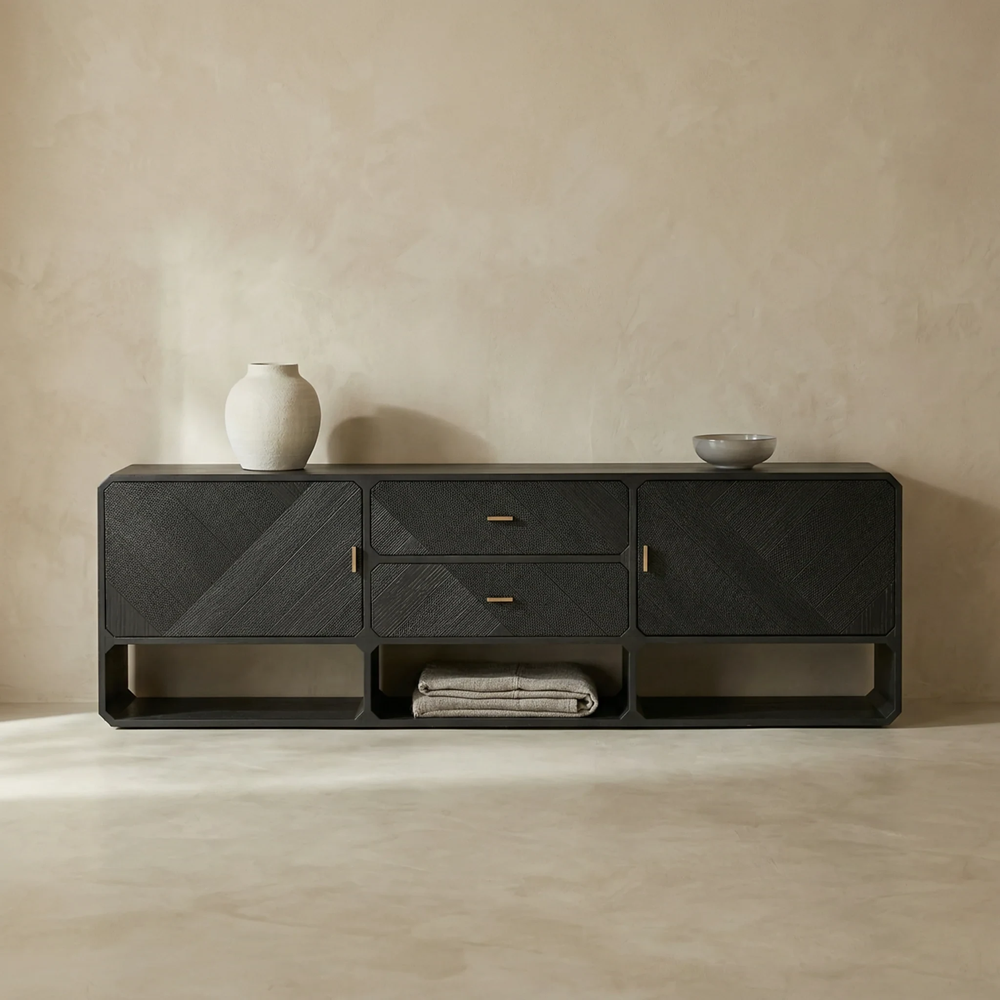 Gabriella Ahşap TV Ünitesi