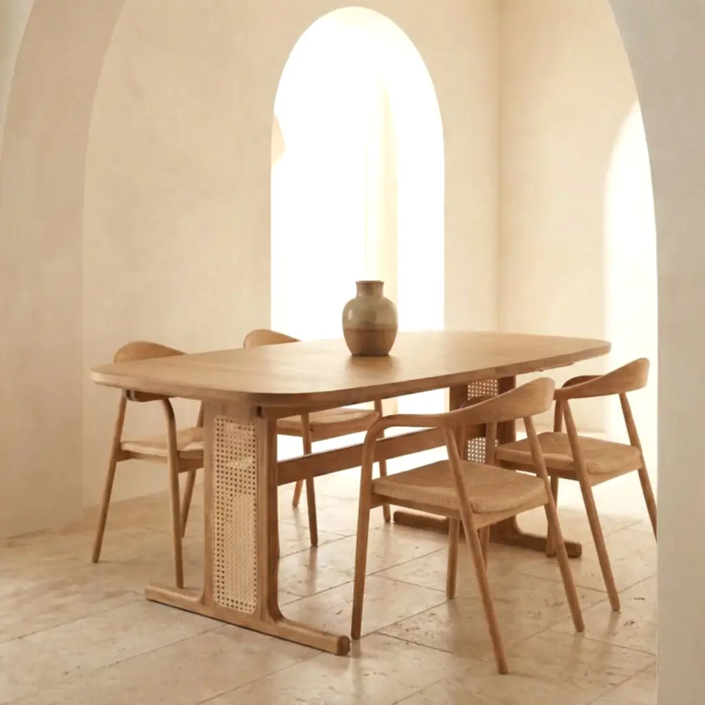 Heda Ahşap Masa & Sandalye Takımı