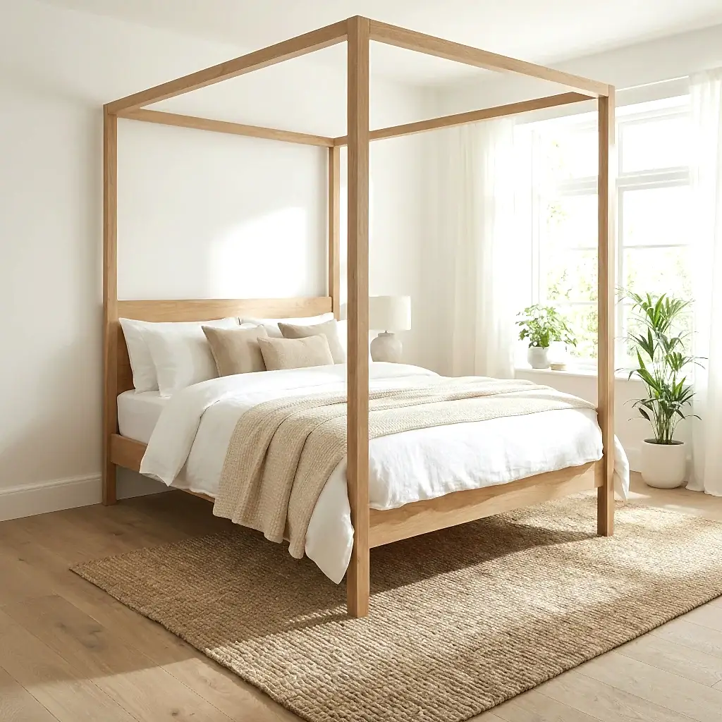 Hibii Ahşap Karyola