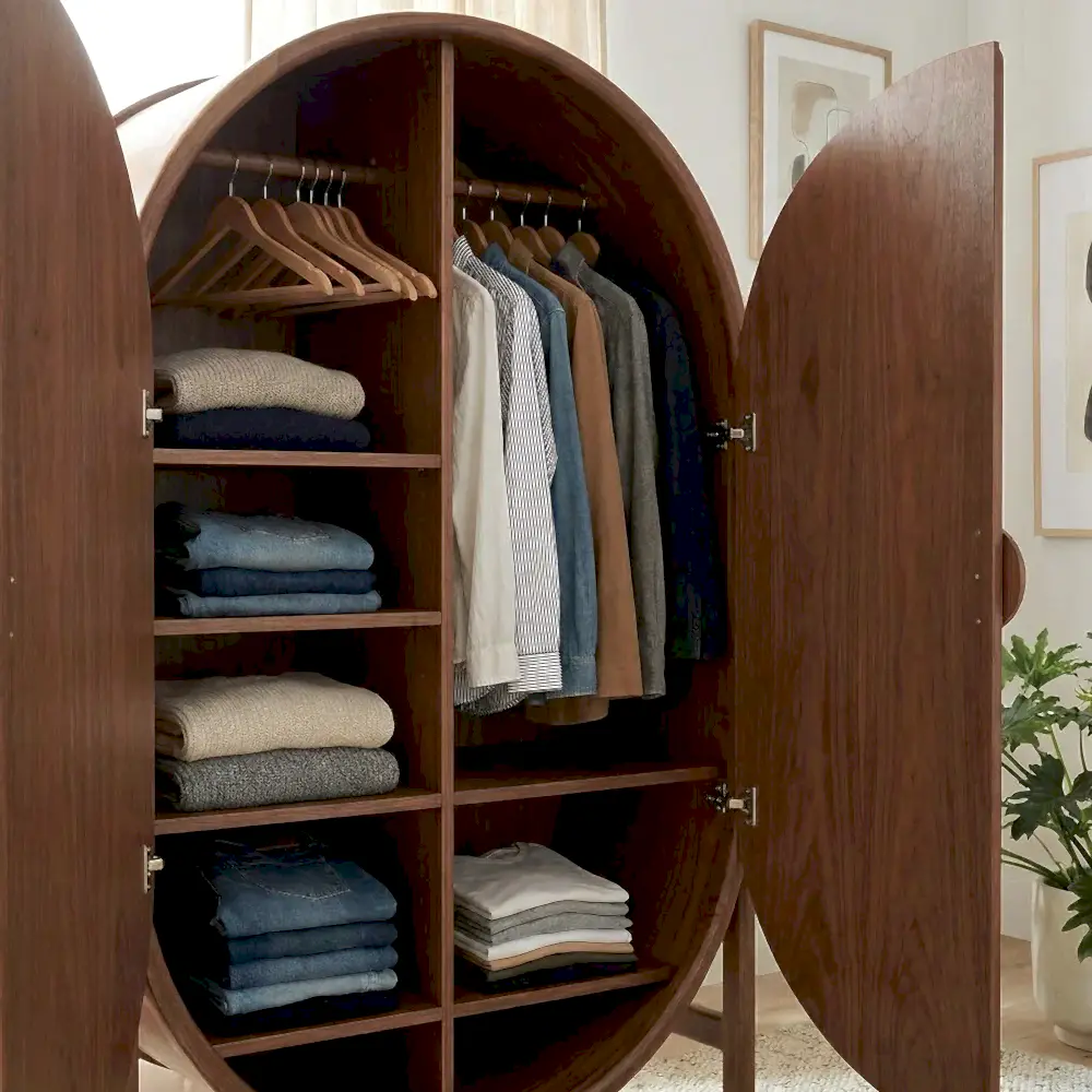 Humyt Ahşap Gardırop