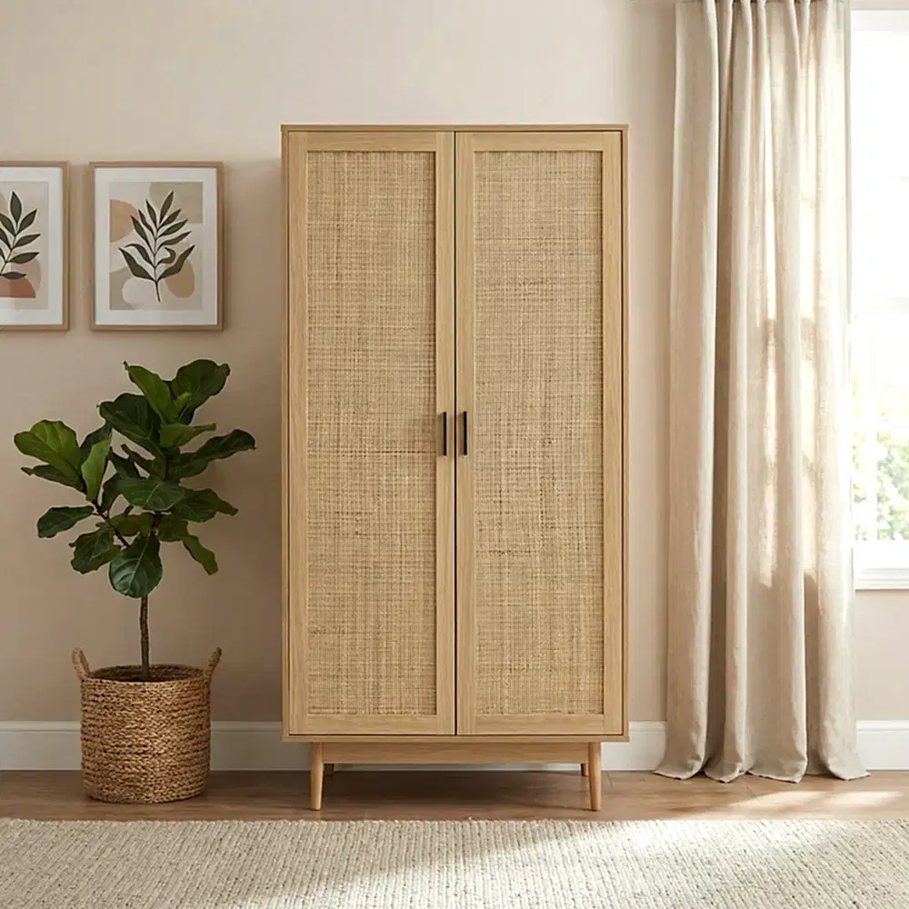 Karimaku Hazeranlı Ahşap Gardırop