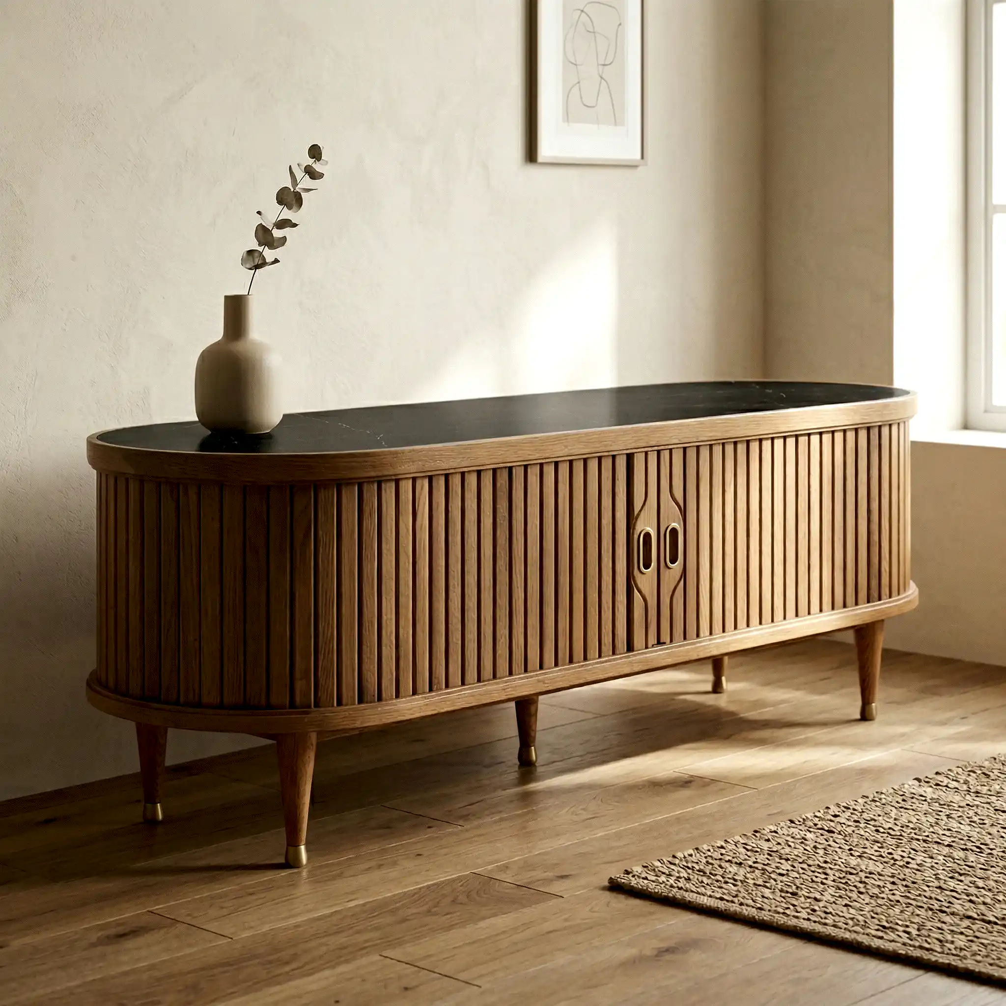 Lawrence Ahşap TV Ünitesi