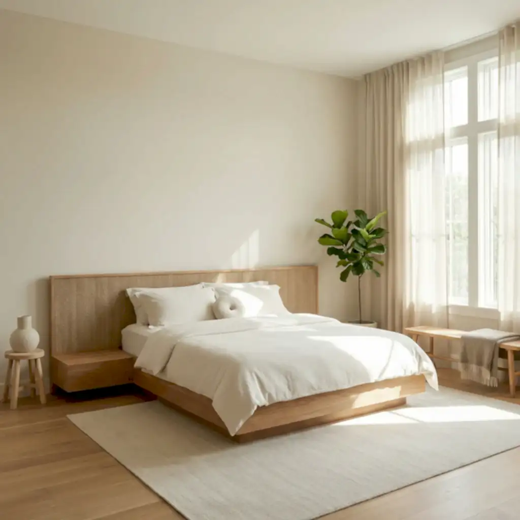 Litty Hazeranlı Ahşap Karyola