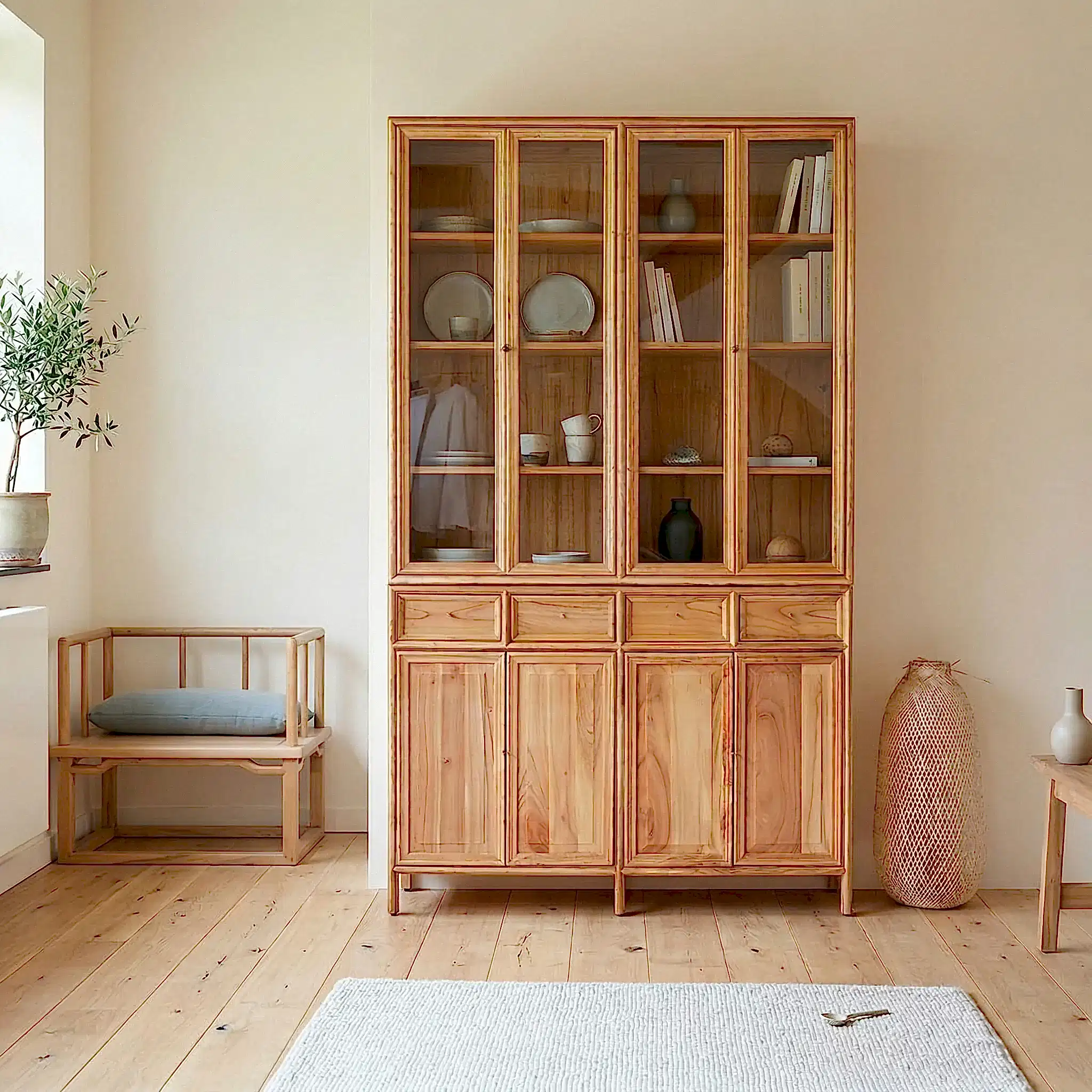 Lustrous Ahşap Büfe & Kitaplık