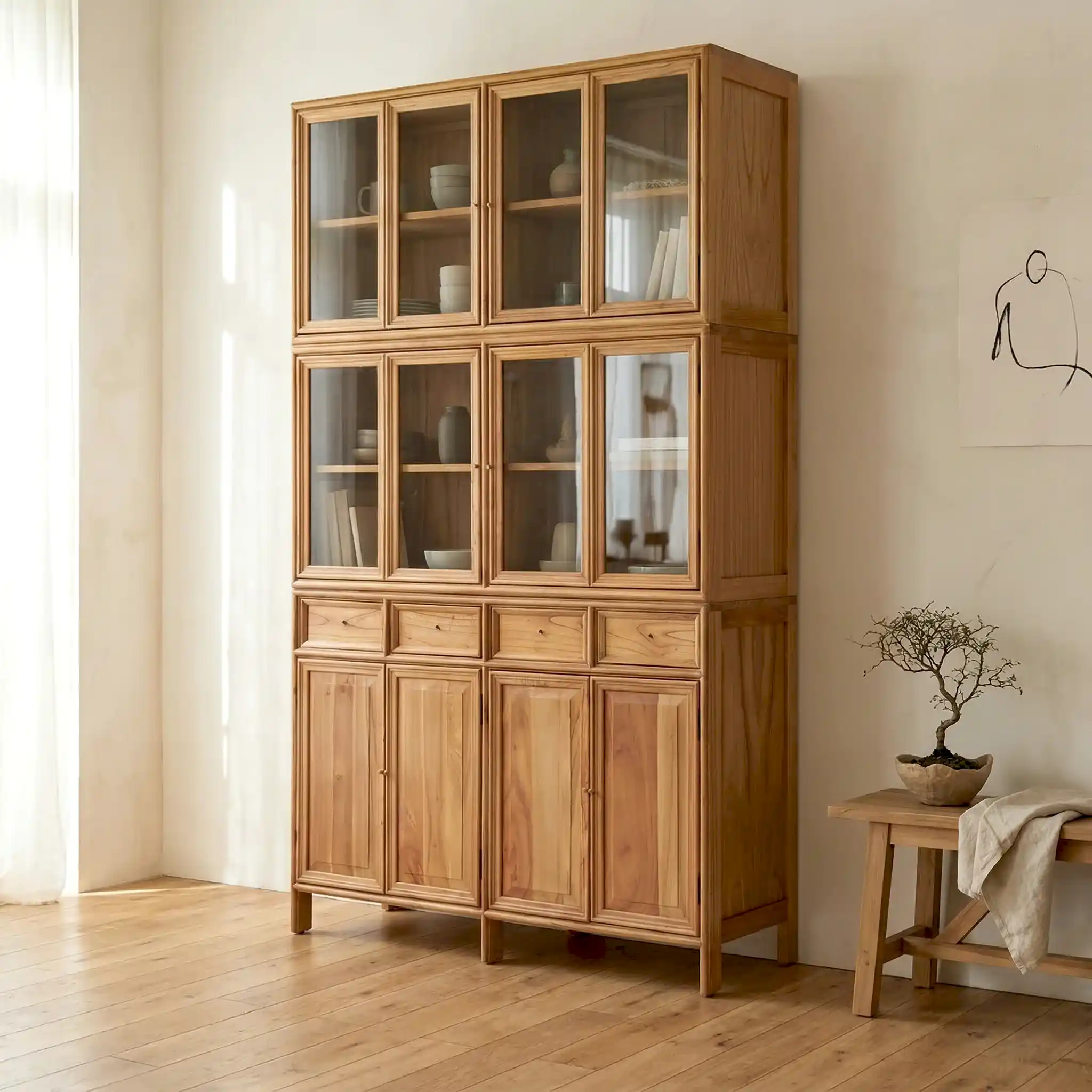 Lustrous Ahşap Büfe & Kitaplık