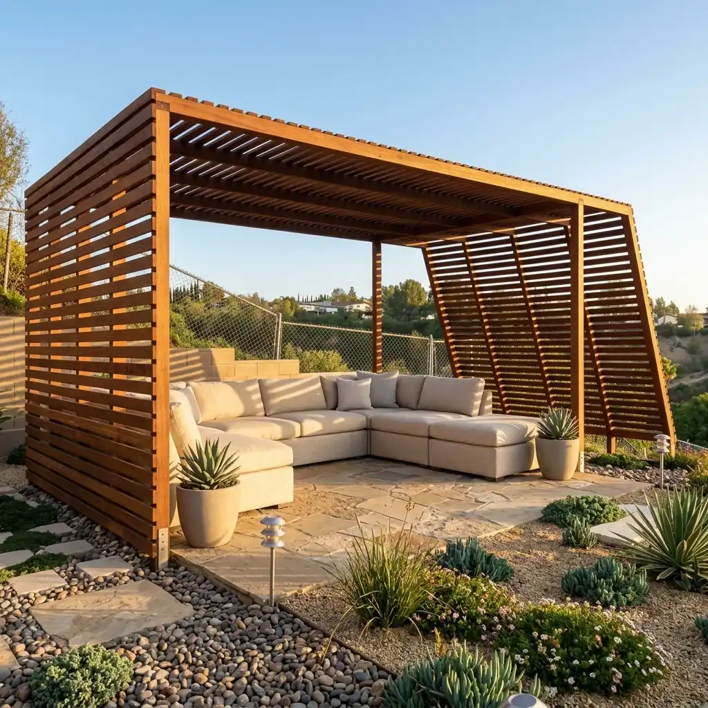 Luwian Ahşap Pergola