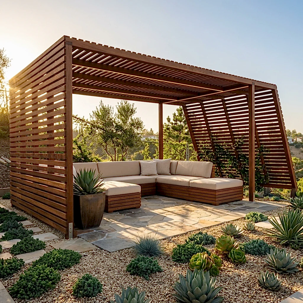 Luwian Ahşap Pergola