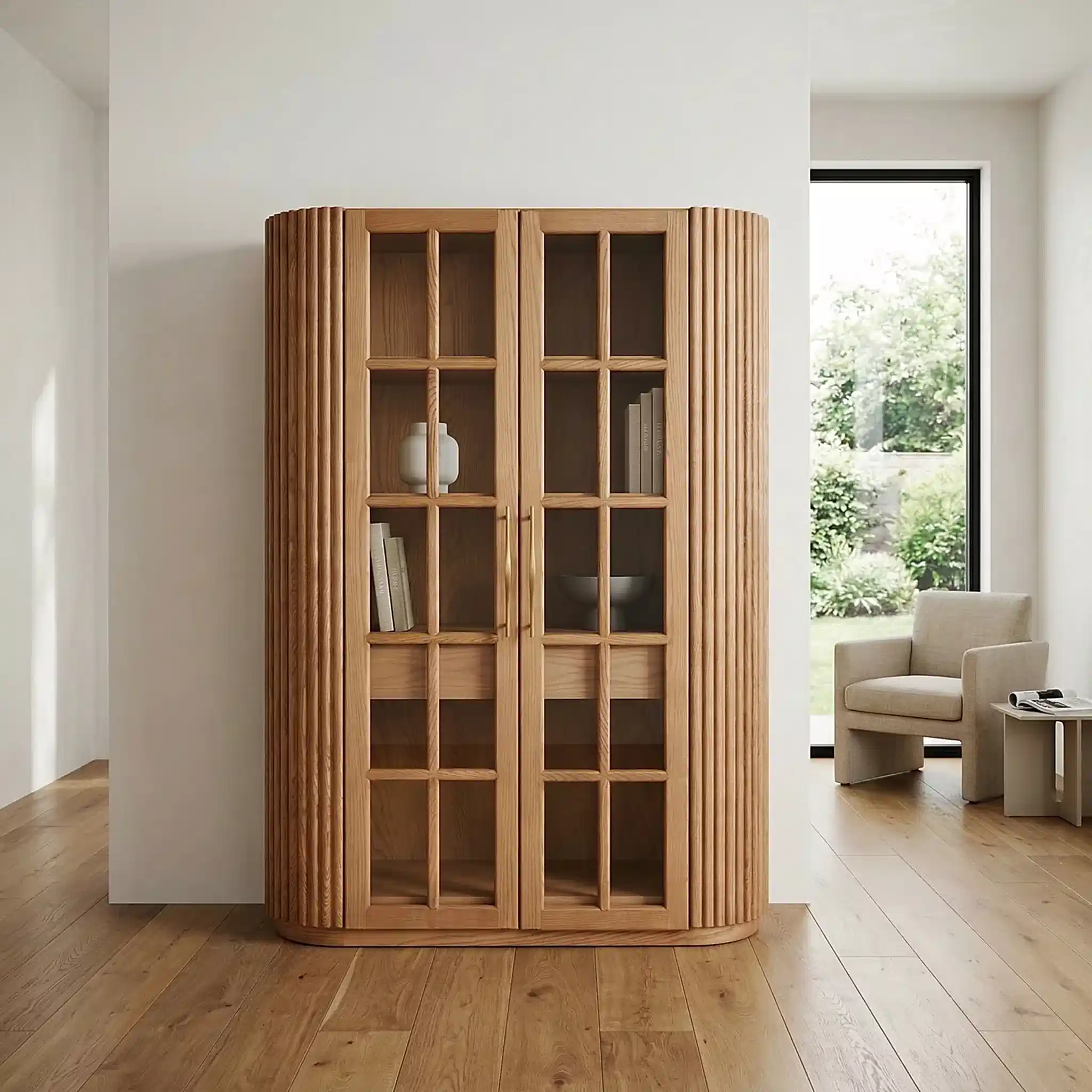 Majesty Ahşap Büfe & Vitrin