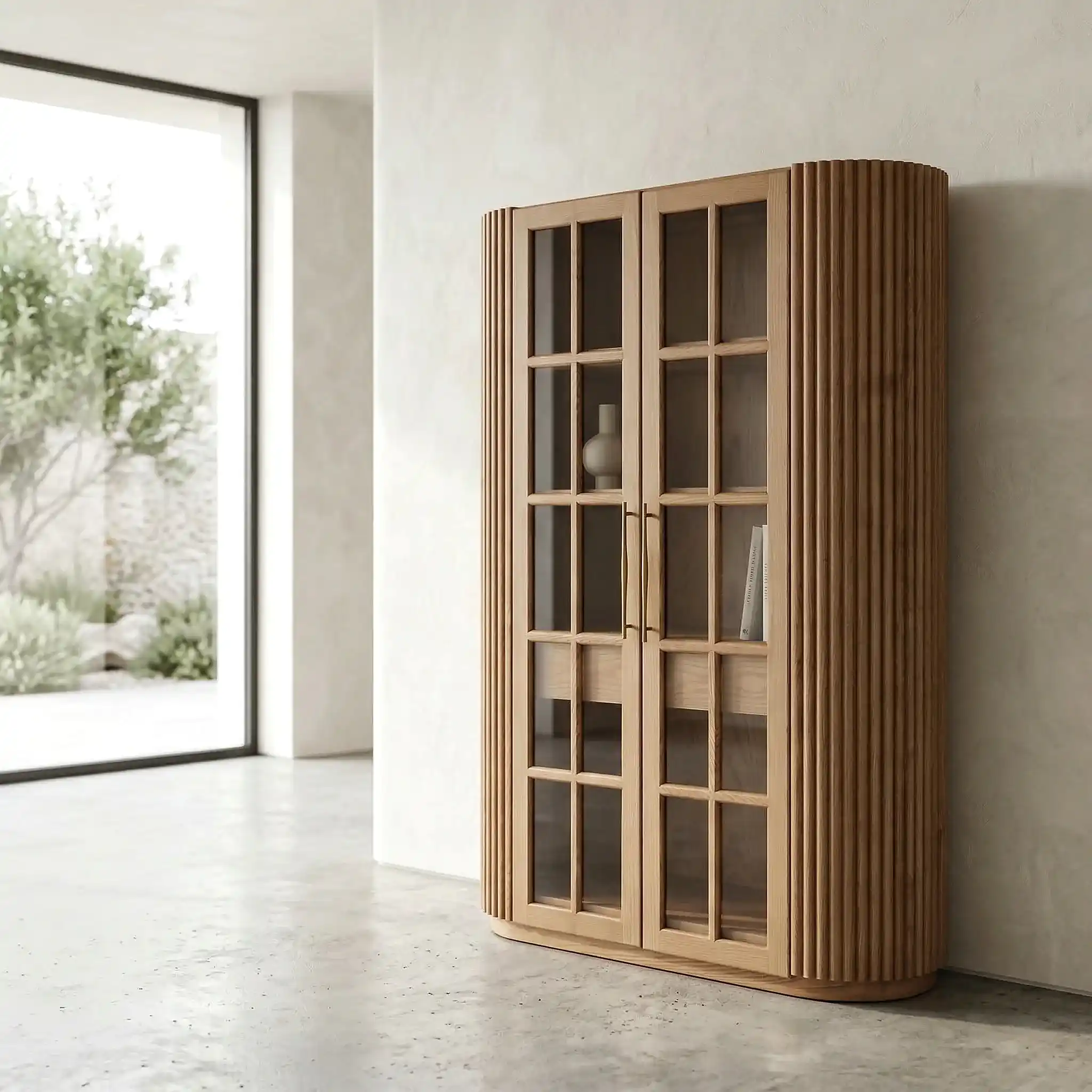 Majesty Ahşap Büfe & Vitrin