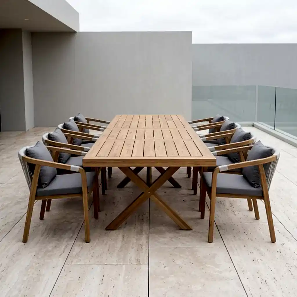 Nomad Masif Bahçe Masa Takımı