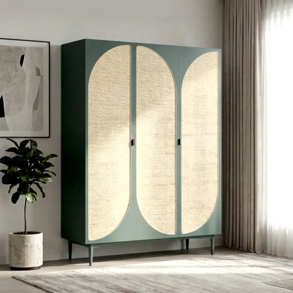 Poses Hazeranlı Ahşap Gardırop