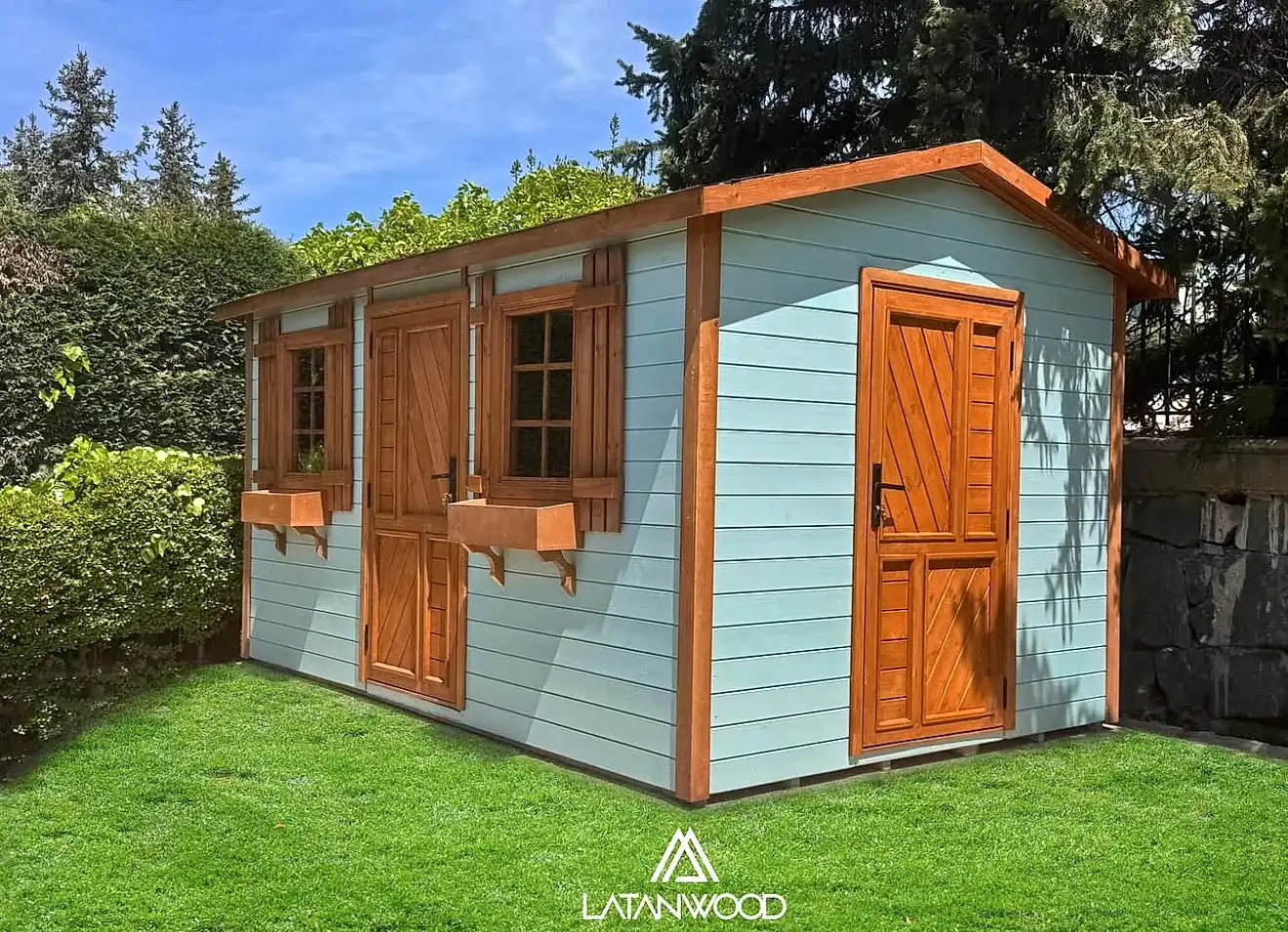 Latanwood Provence Ahşap Bahçe Evi