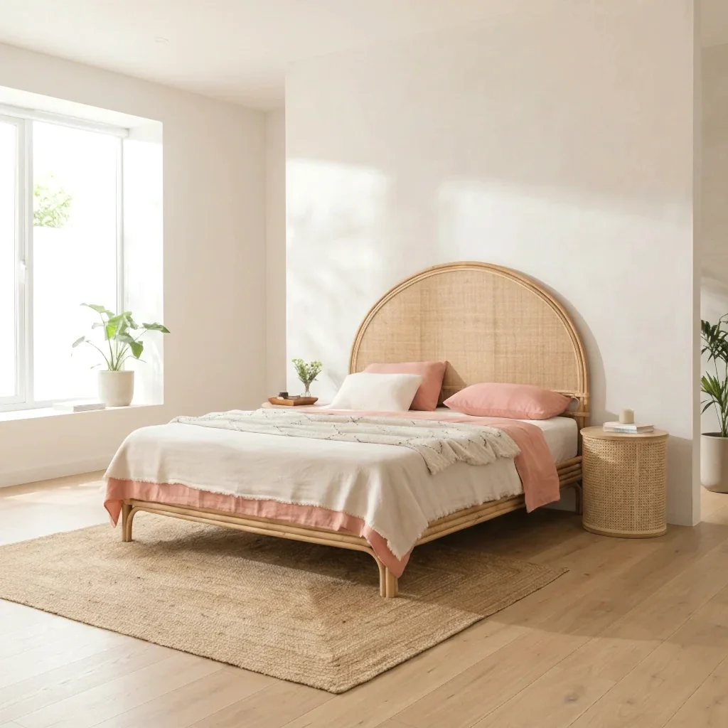 Quinn Hazeranlı Ahşap Karyola