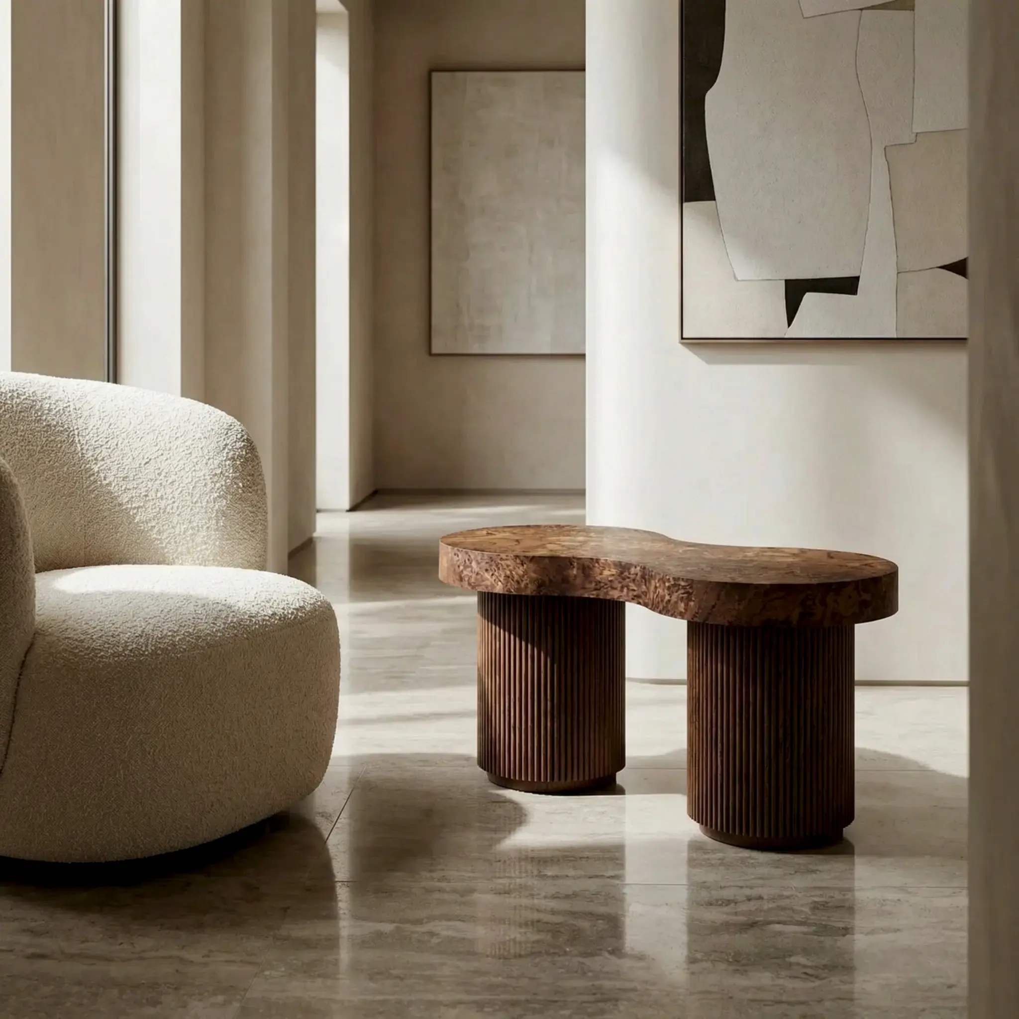 Slyvester Ahşap Bench