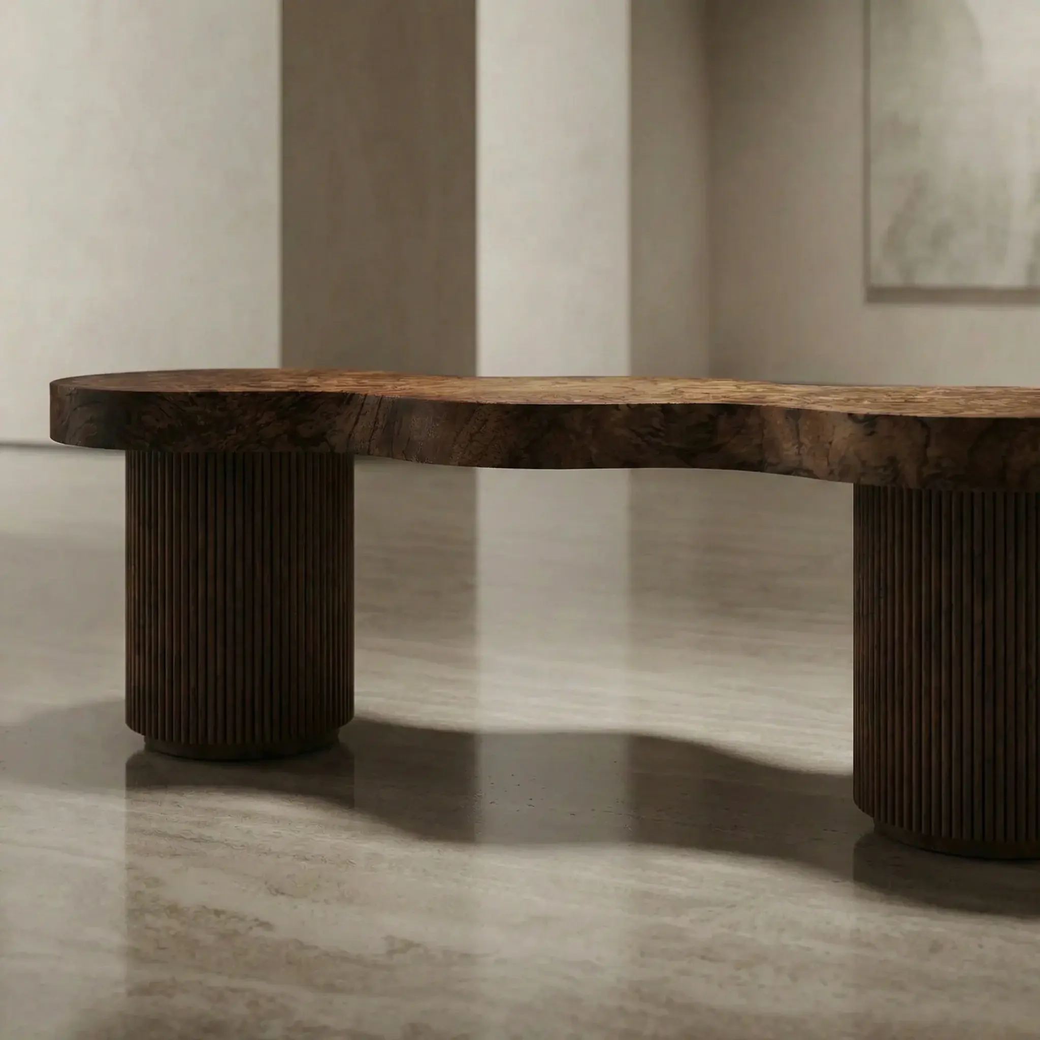 Slyvester Ahşap Bench 2