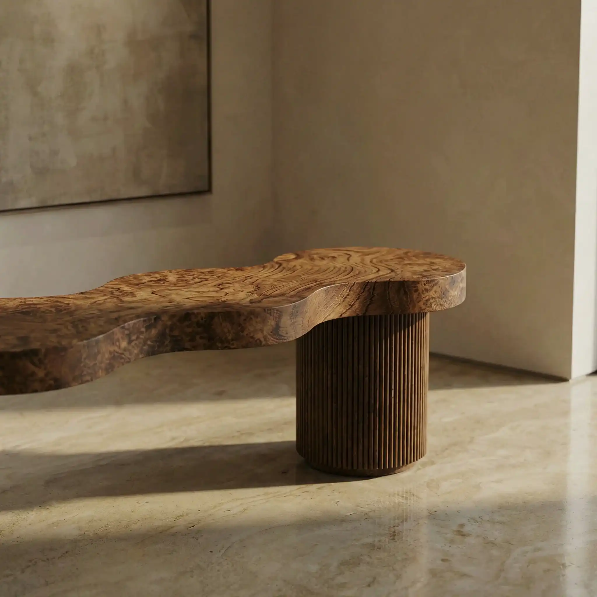 Slyvester Ahşap Bench 3