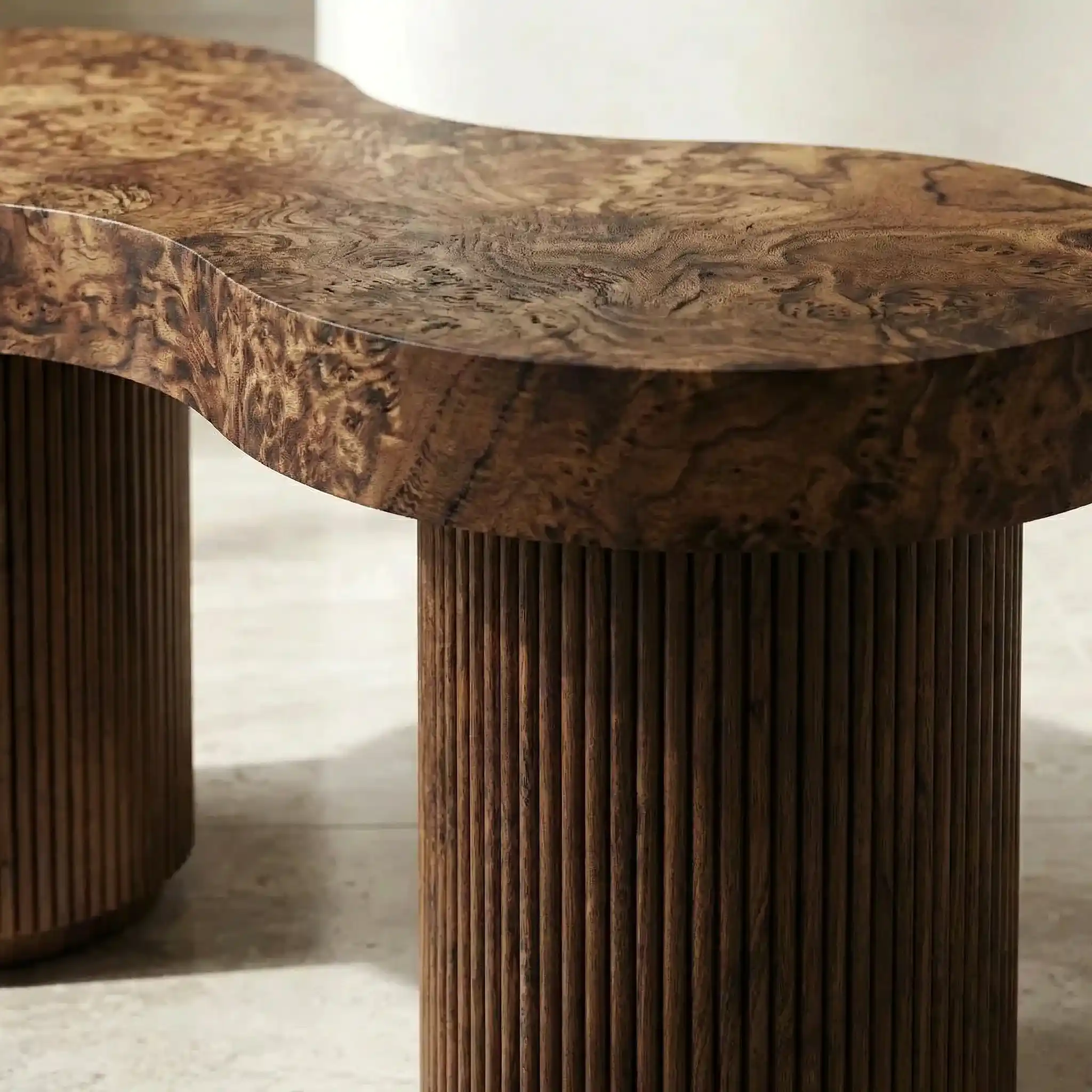 Slyvester Ahşap Bench