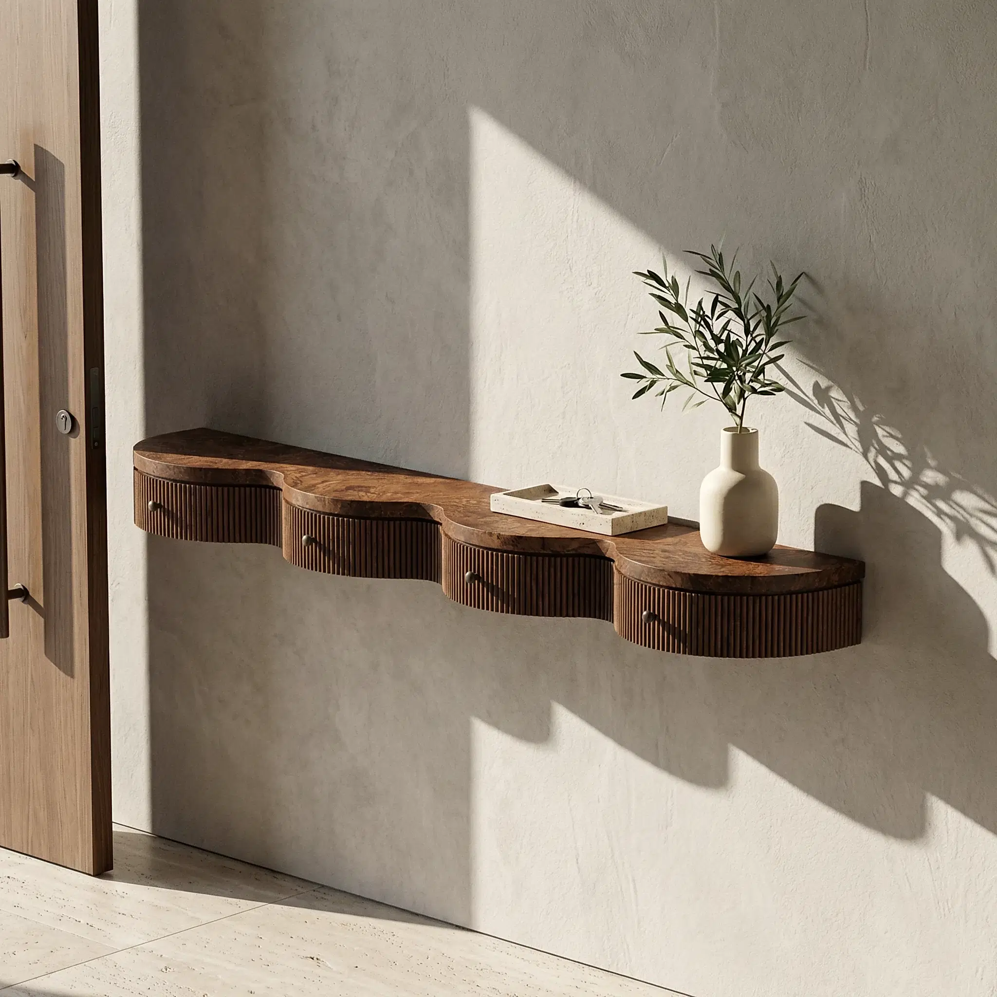 Slyvester Ahşap Dresuar 2