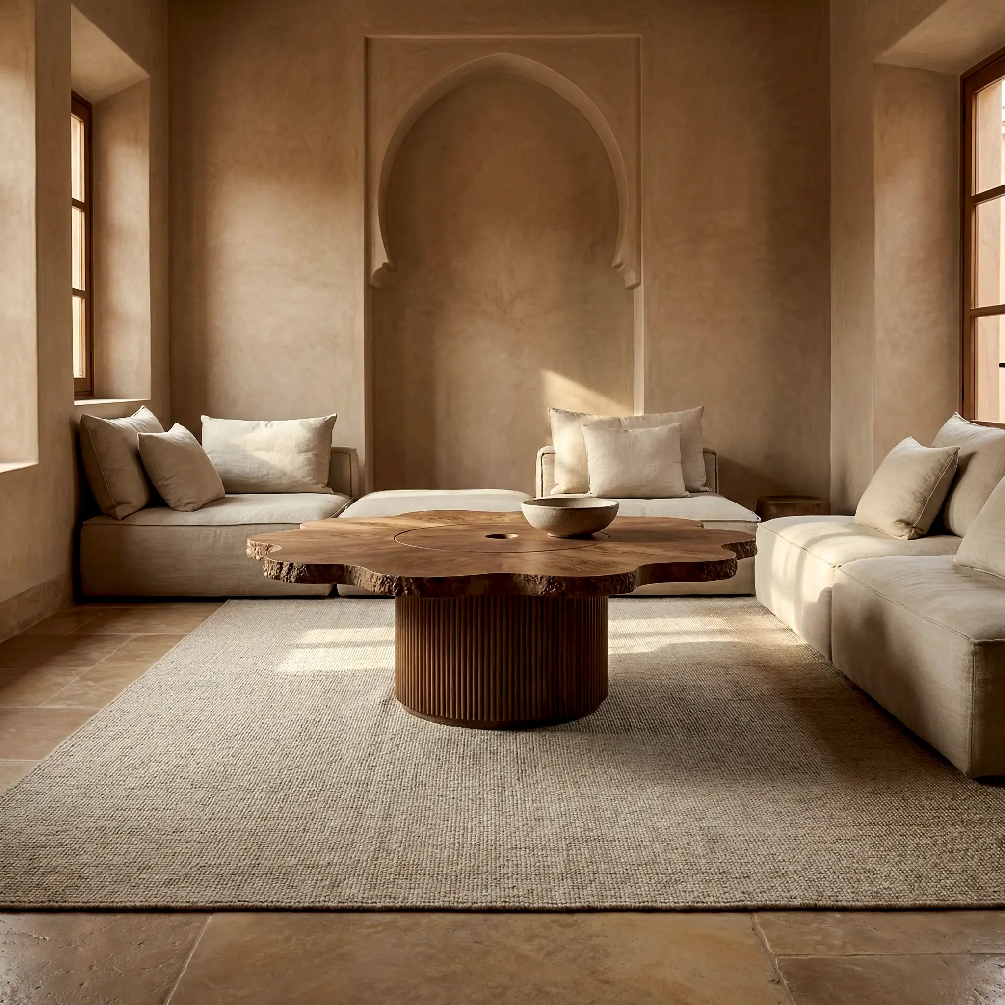 Slyvester Ahşap Orta Sehpa