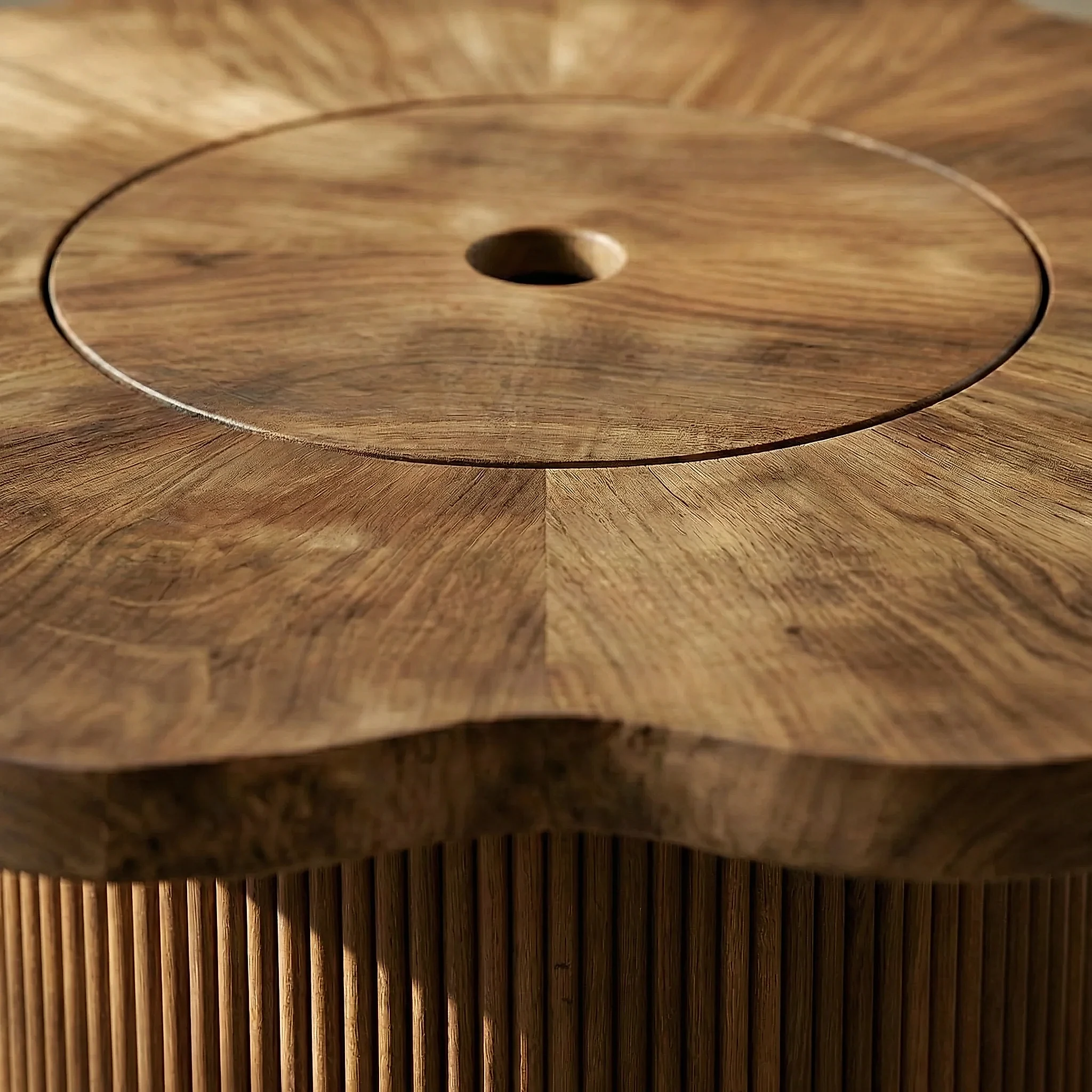 Slyvester Ahşap Orta Sehpa