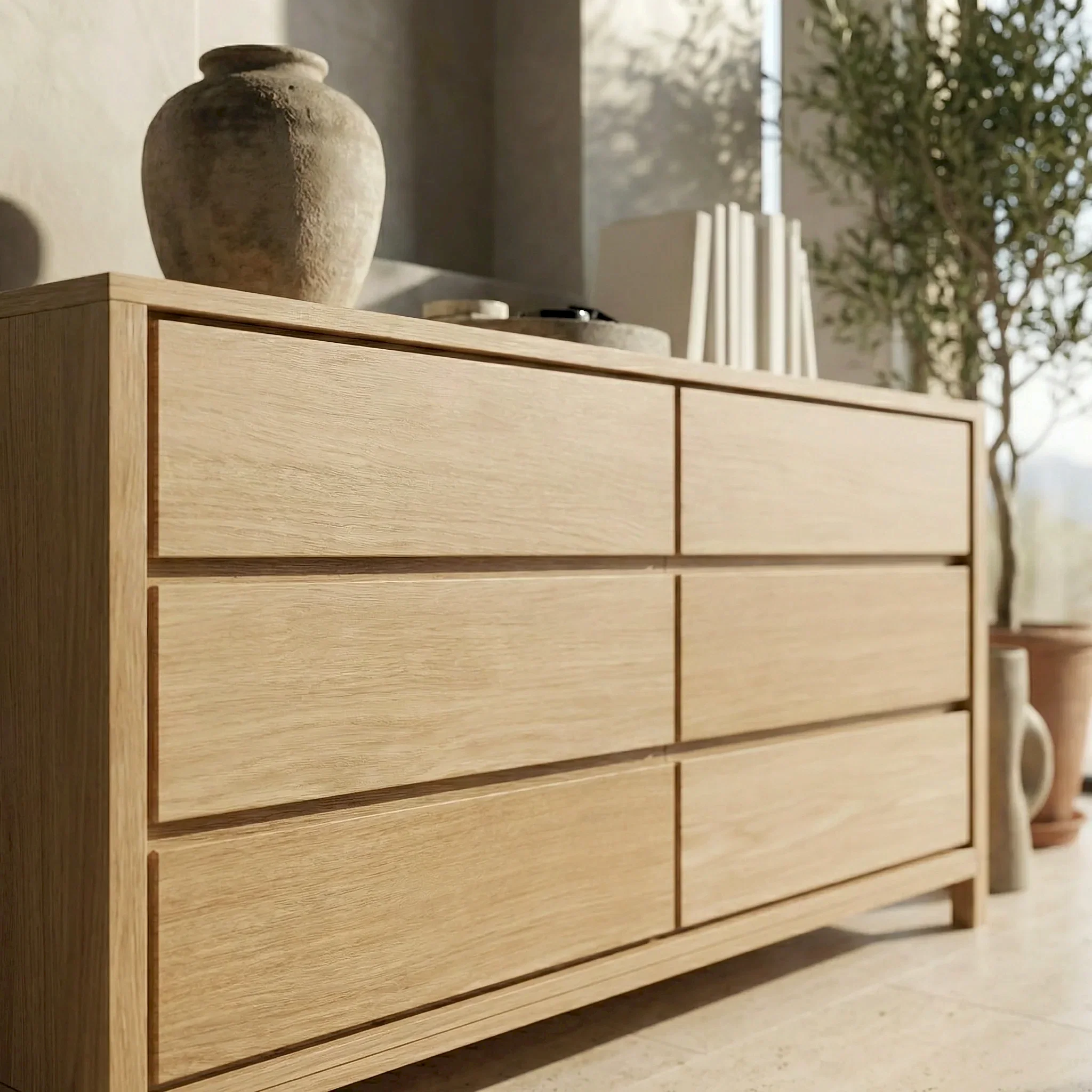 Soldre Ahşap Şifonyer