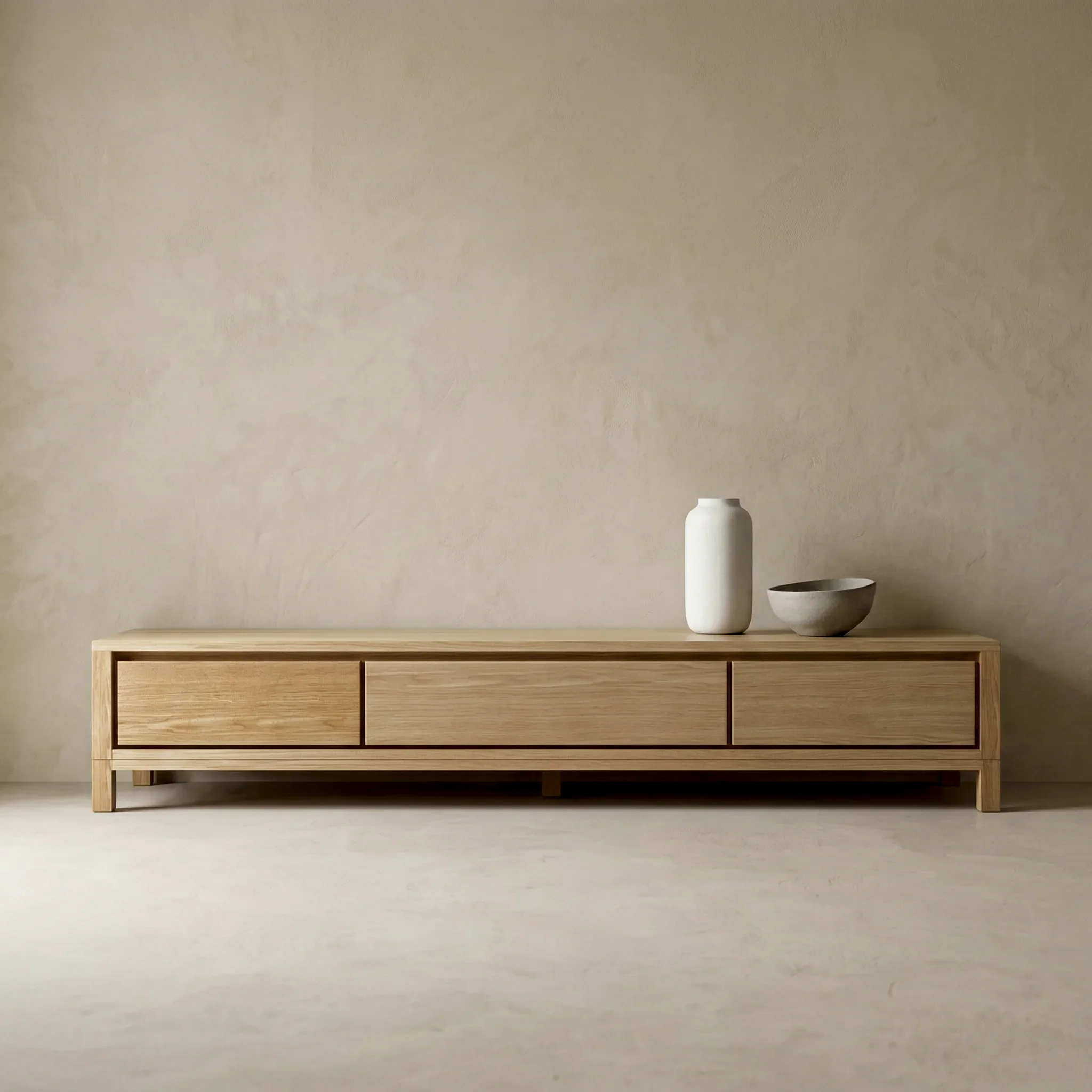 Soldre Ahşap TV Ünitesi