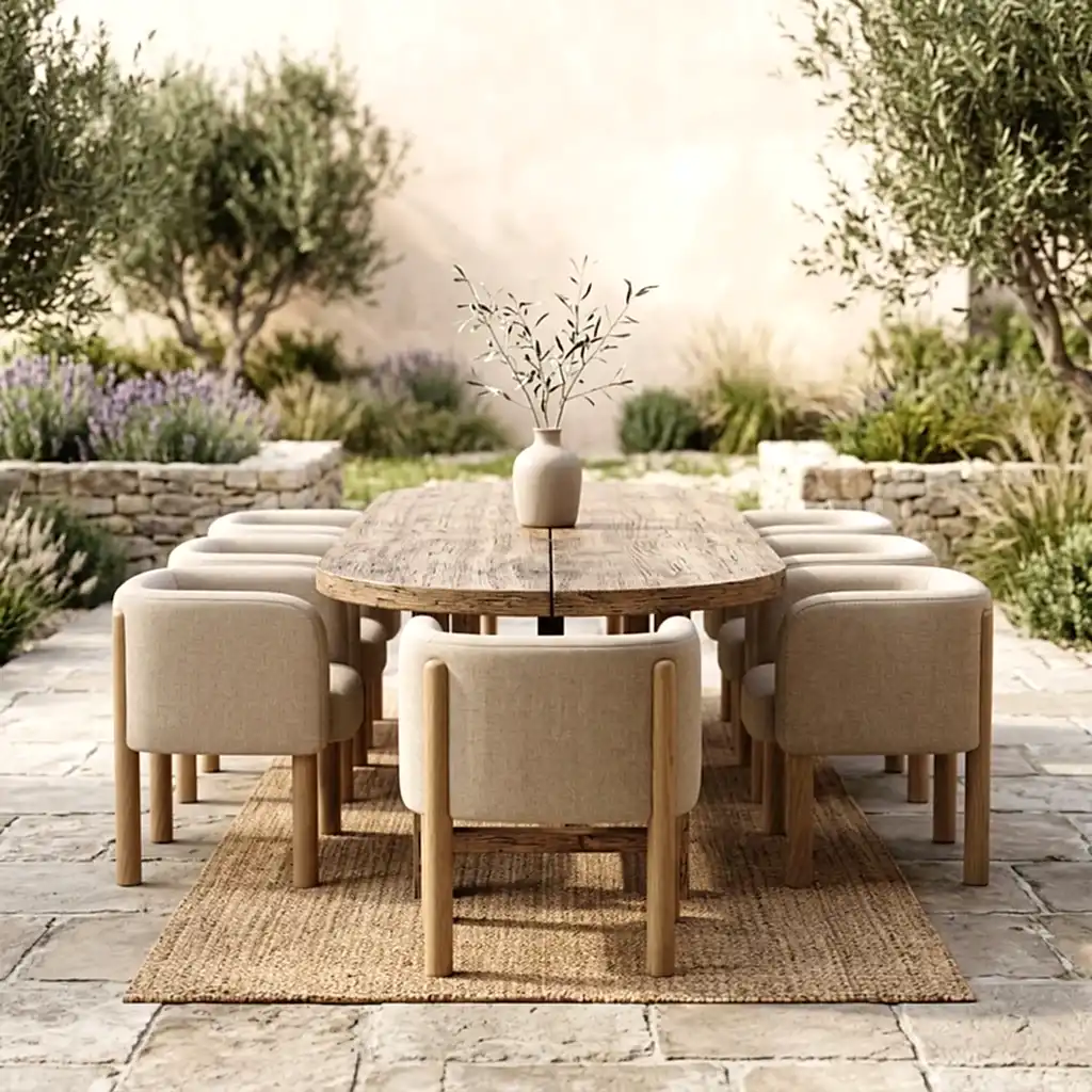 Sveis Ahşap Masa & Sandalye Takımı