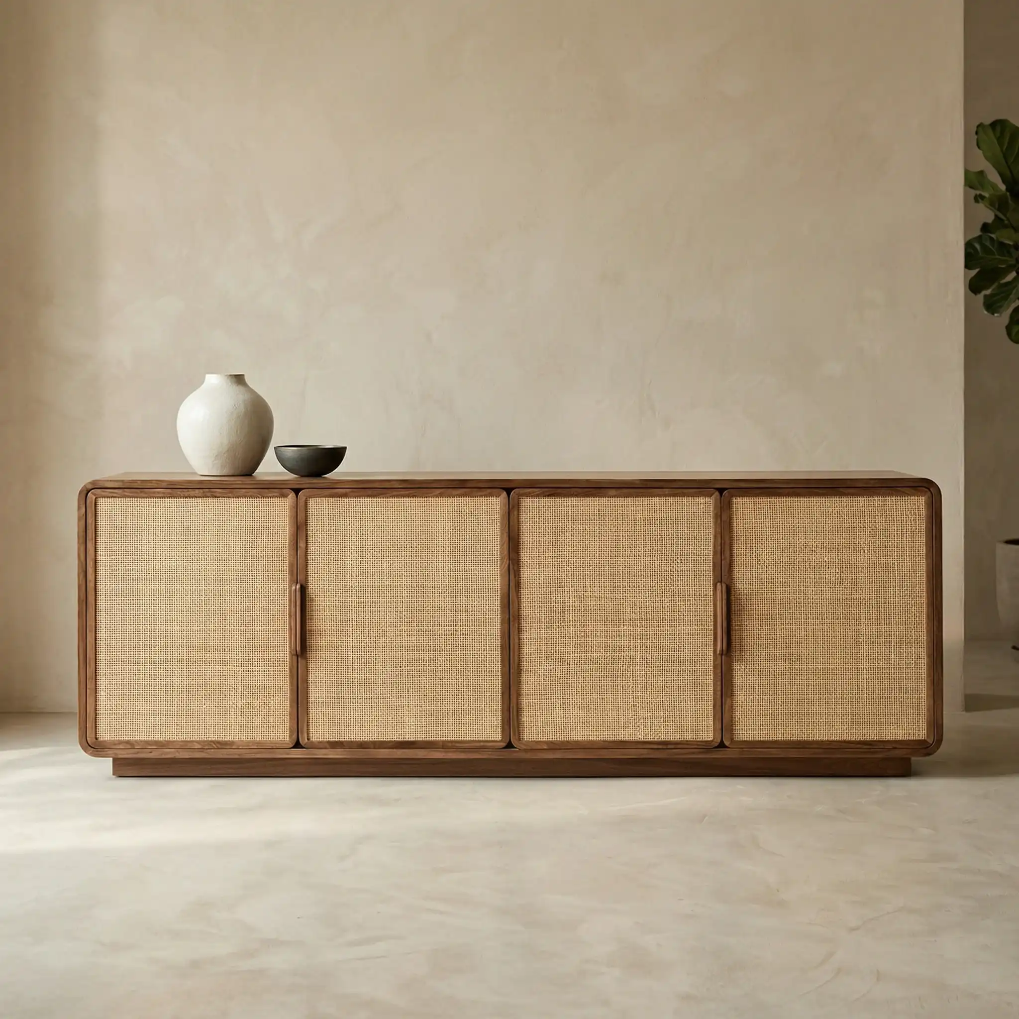 Tena Ahşap TV Konsolu Small